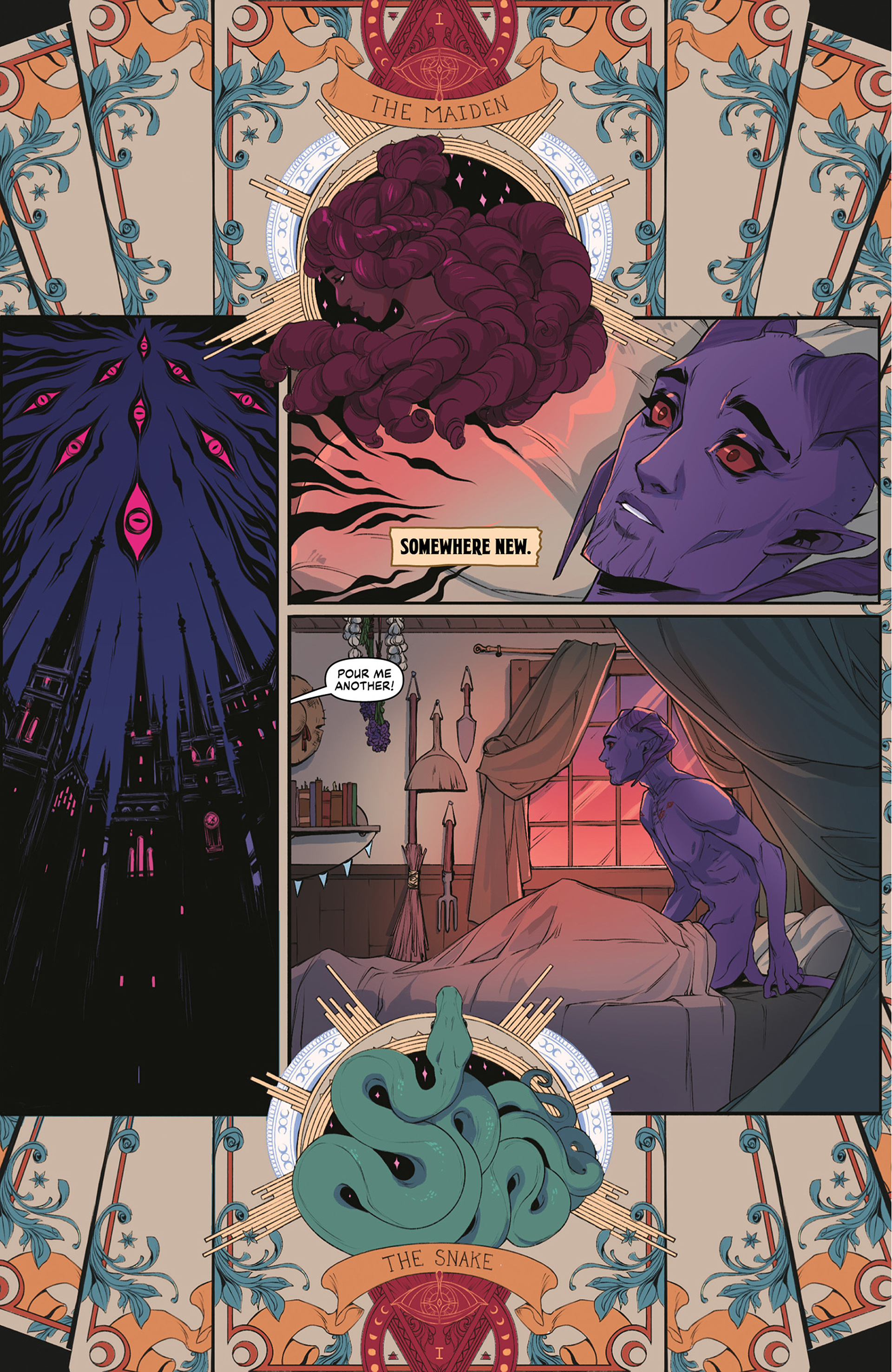 Read online Critical Role: The Mighty Nein Origins - Mollymauk Tealeaf comic -  Issue # Full - 12