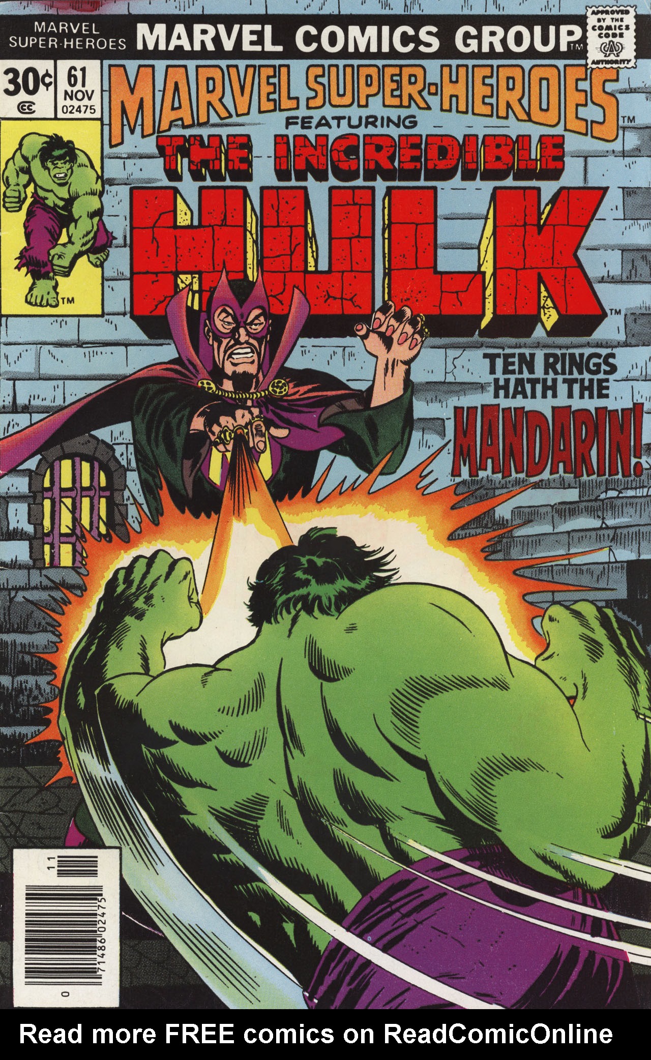 Read online Marvel Super-Heroes comic -  Issue #61 - 1
