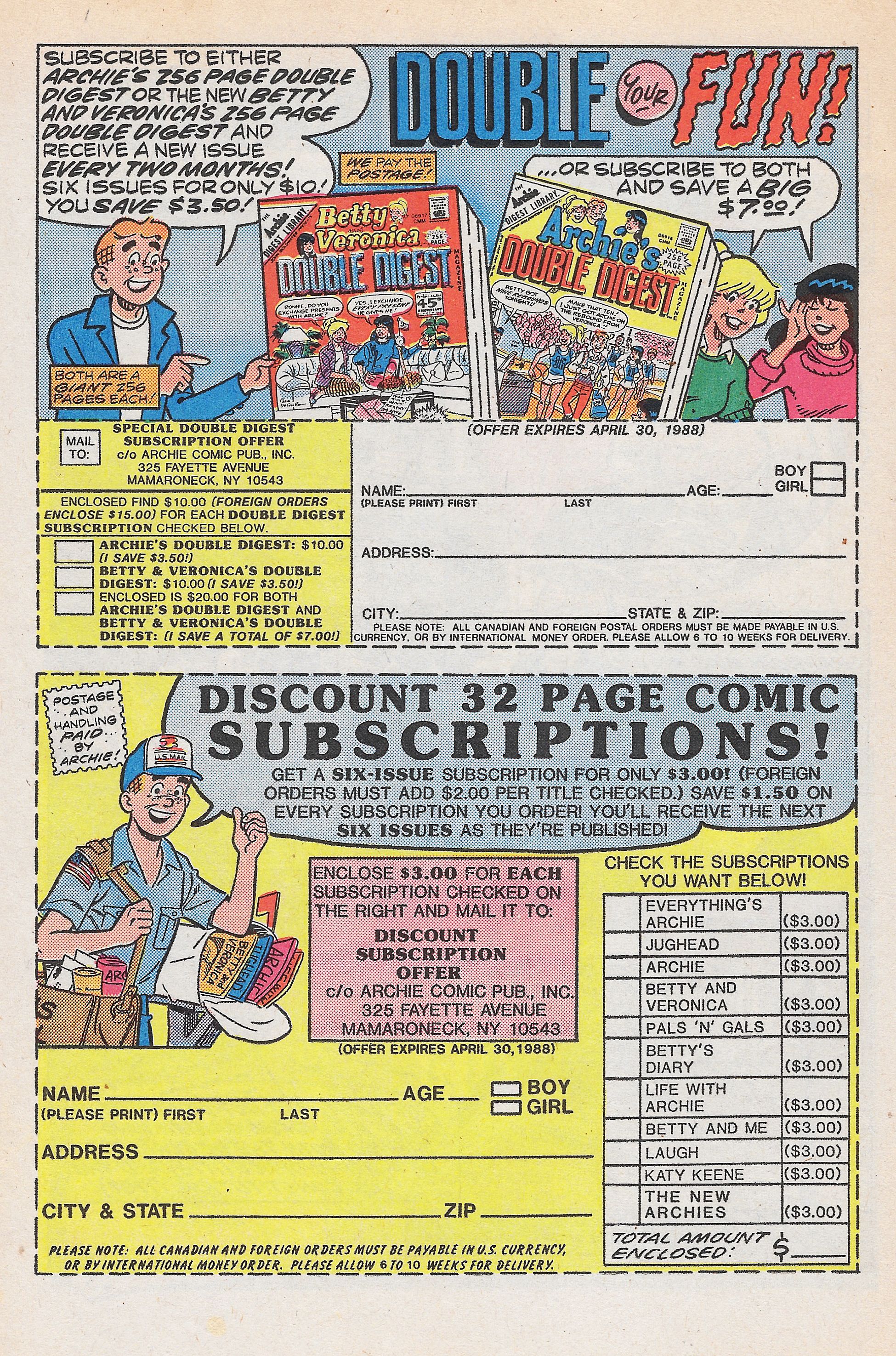 Read online Life With Archie (1958) comic -  Issue #264 - 12
