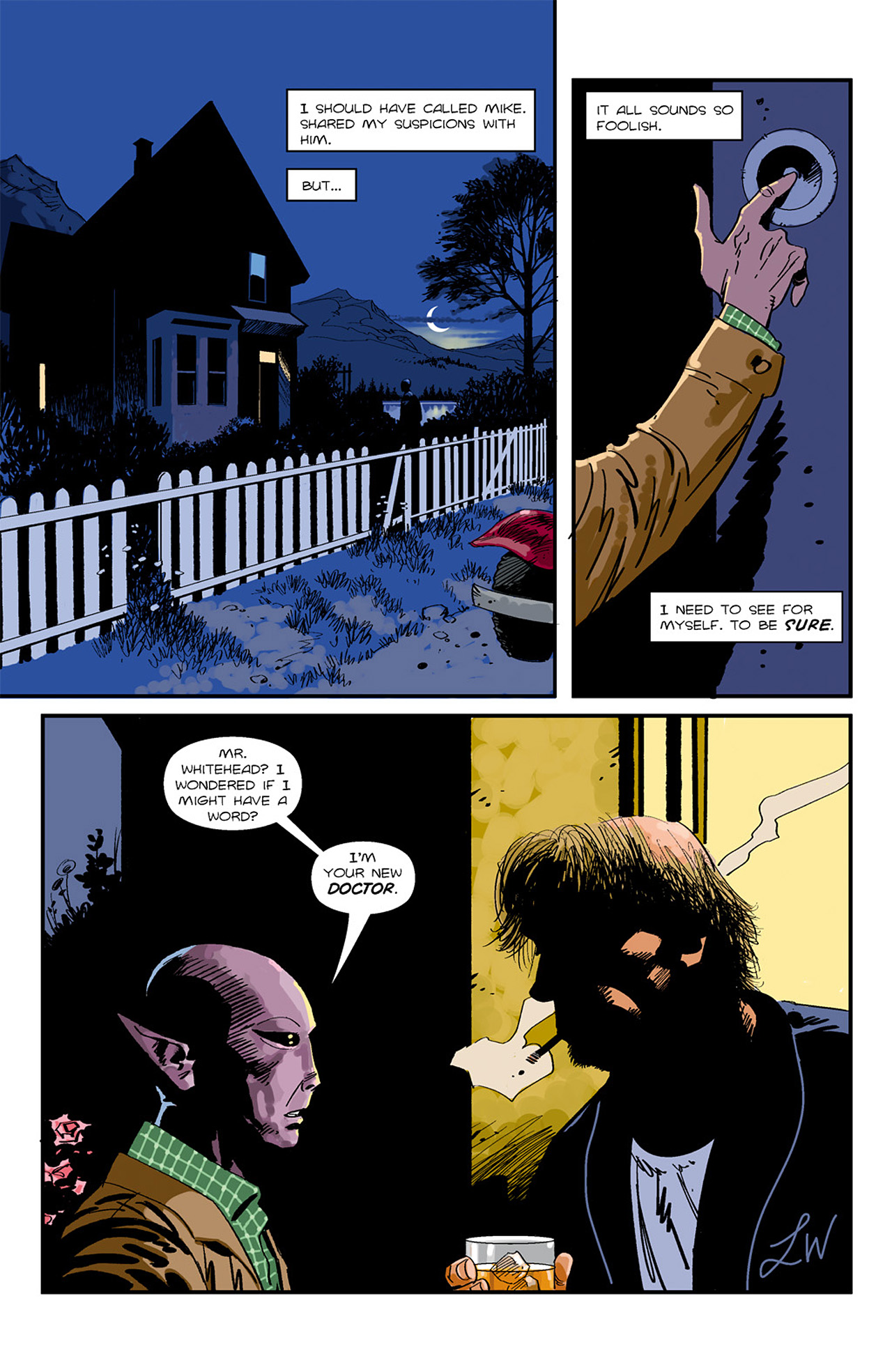 Read online Resident Alien comic -  Issue #3 - 3