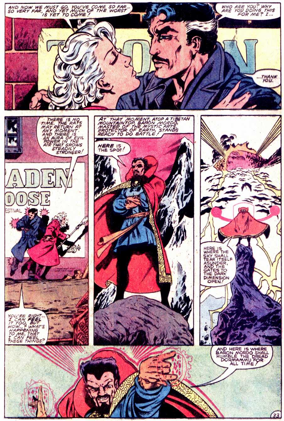 Read online What If? (1977) comic -  Issue #40 - Dr Strange had not become master of The mystic arts - 34