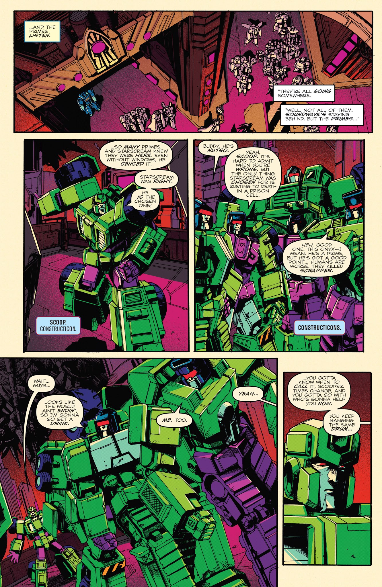 Read online Optimus Prime comic -  Issue #16 - 13