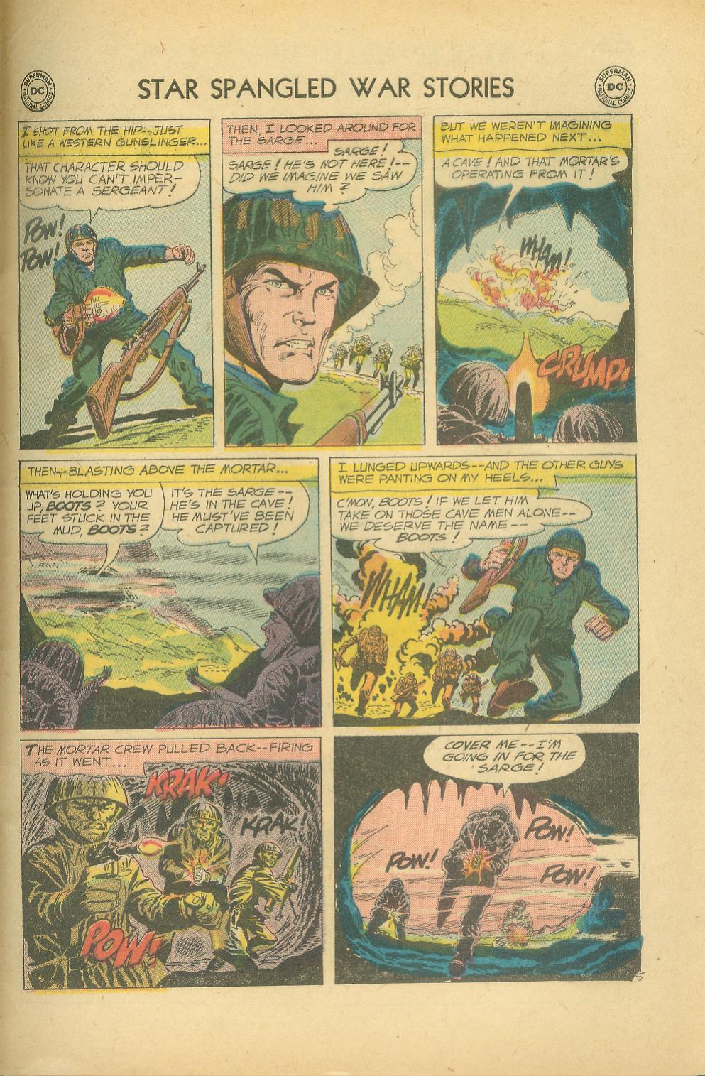 Read online Star Spangled War Stories (1952) comic -  Issue #81 - 31