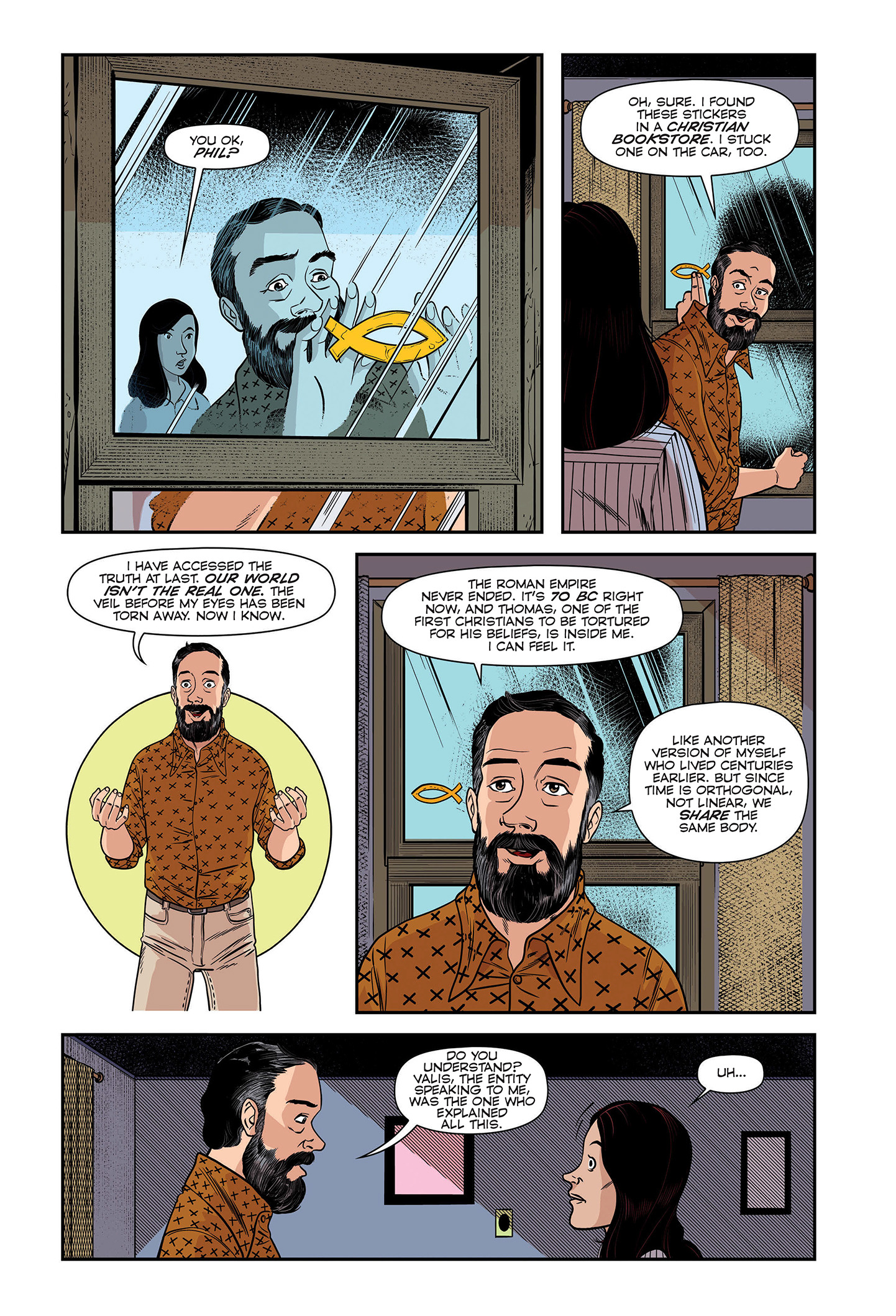 Read online Philip K. Dick: A Comics Biography comic -  Issue # TPB - 118