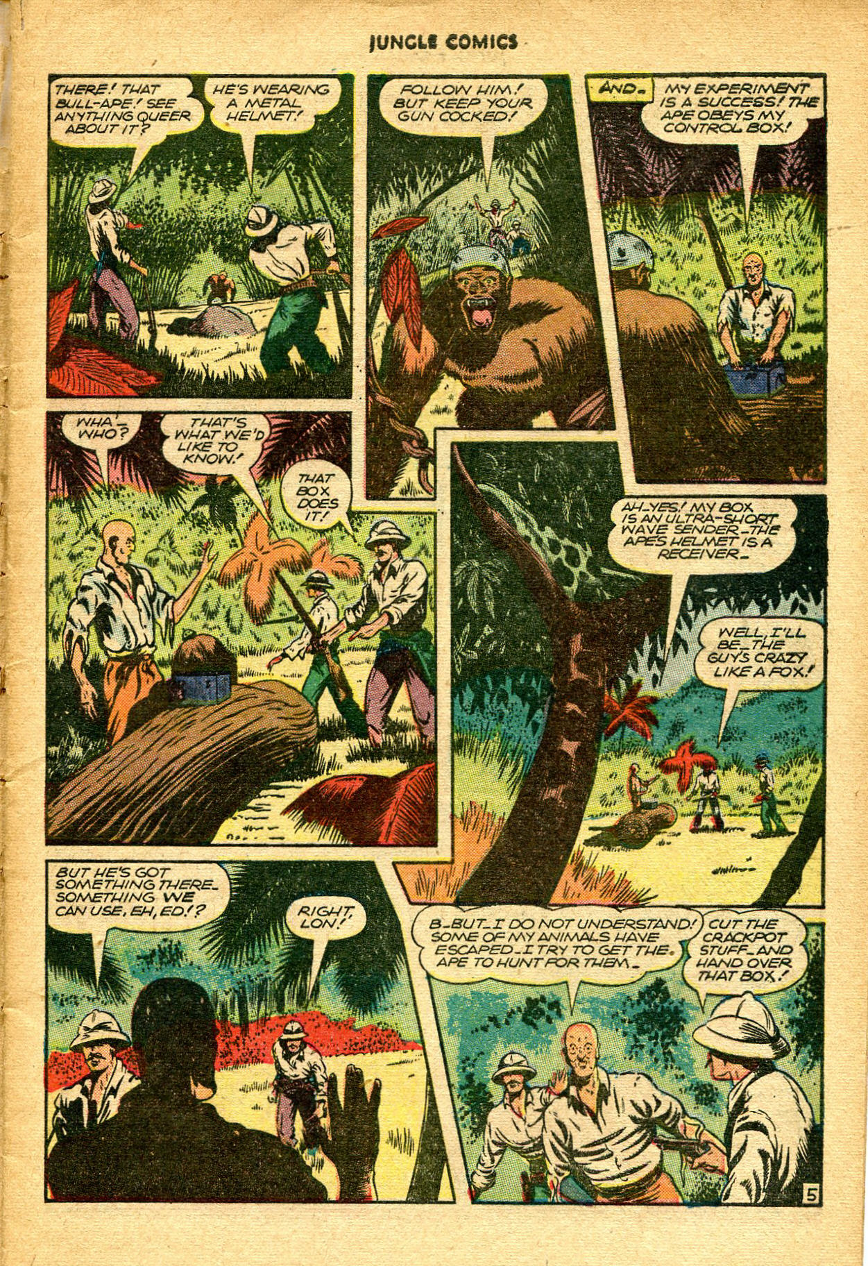 Read online Jungle Comics comic -  Issue #76 - 8