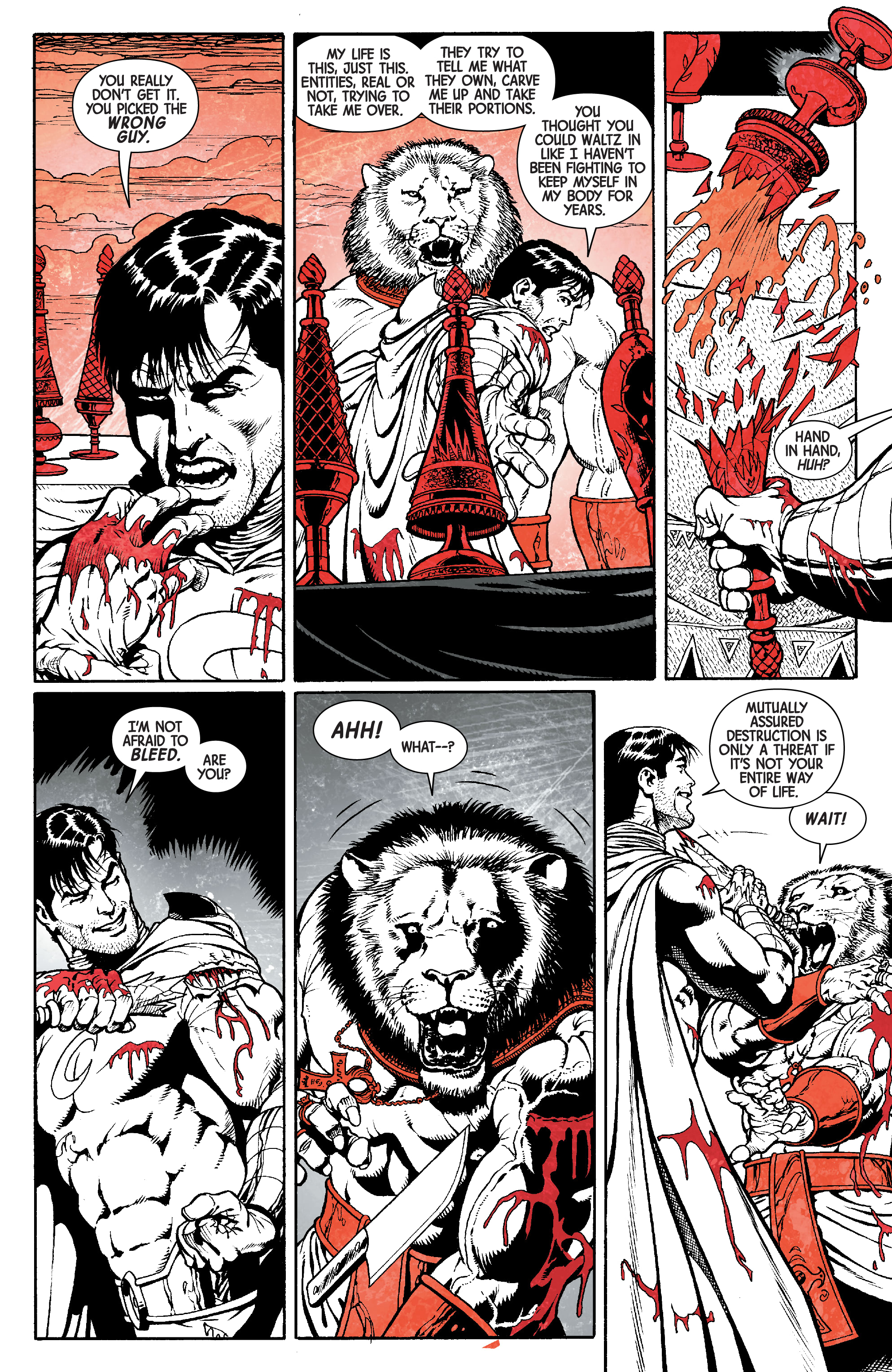 Read online Moon Knight: Black, White & Blood comic -  Issue #4 - 21