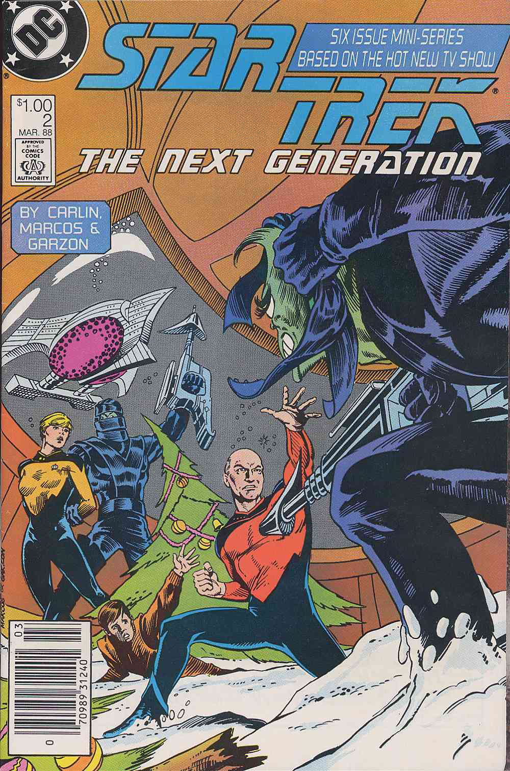 Read online Star Trek: The Next Generation (1988) comic -  Issue #2 - 1