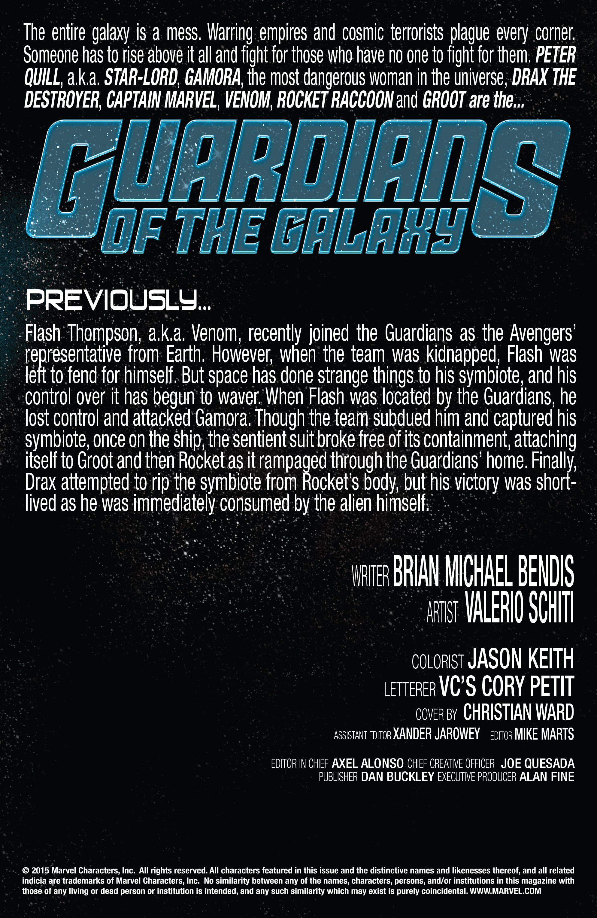 Read online Guardians of the Galaxy (2013) comic -  Issue #23 - 2