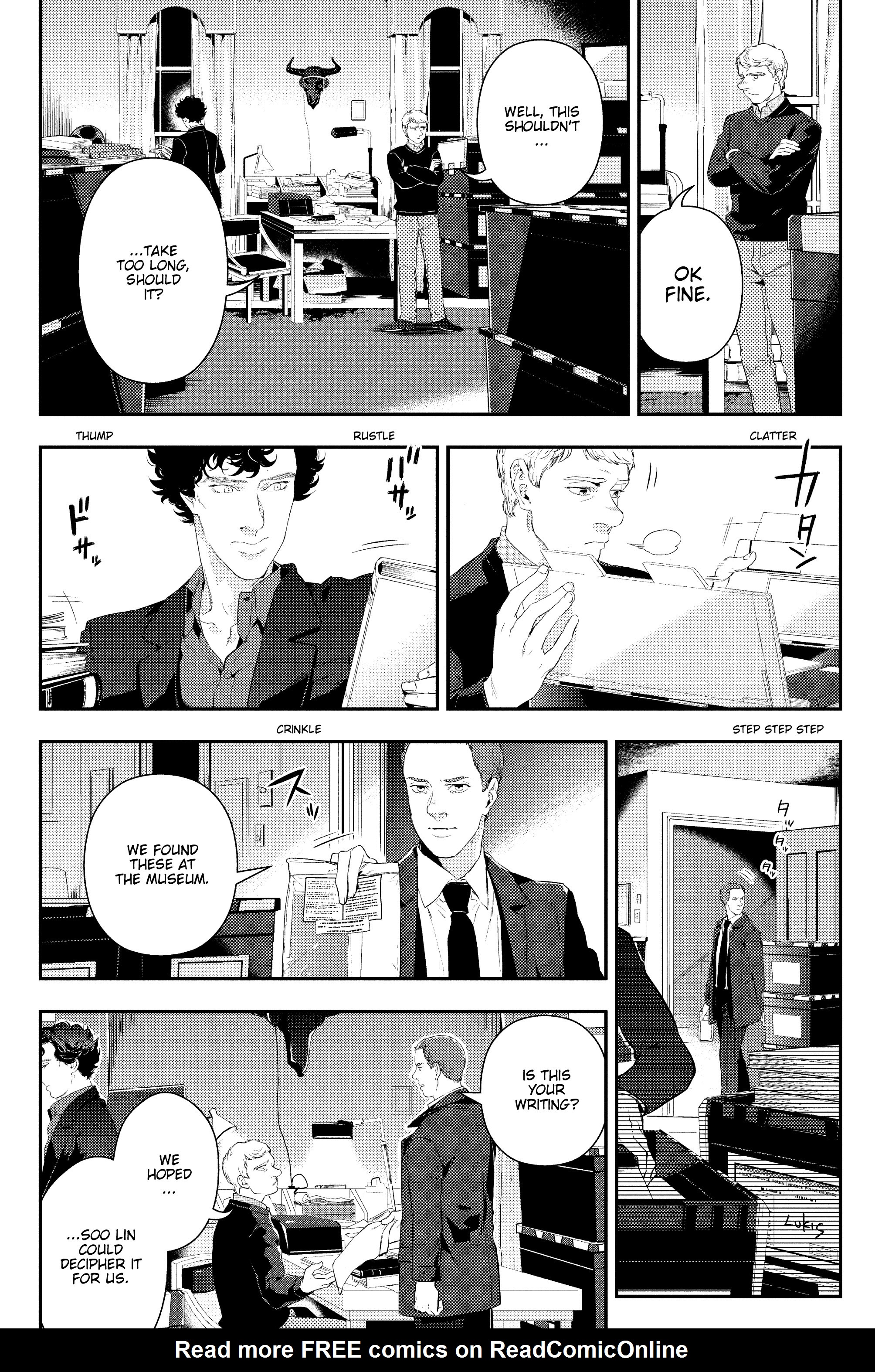 Read online Sherlock: The Blind Banker comic -  Issue #5 - 9