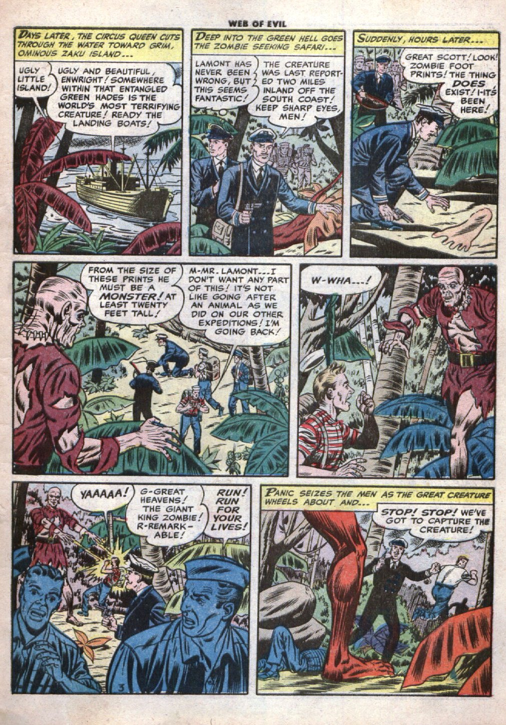 Read online Web of Evil comic -  Issue #12 - 5