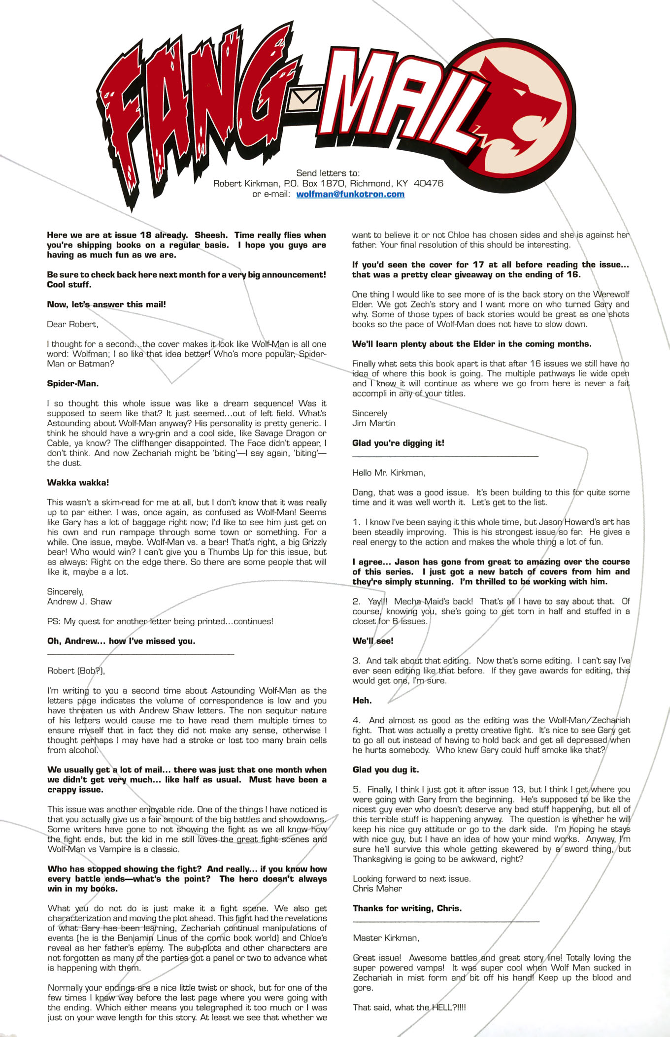 Read online The Astounding Wolf-Man comic -  Issue #18 - 23