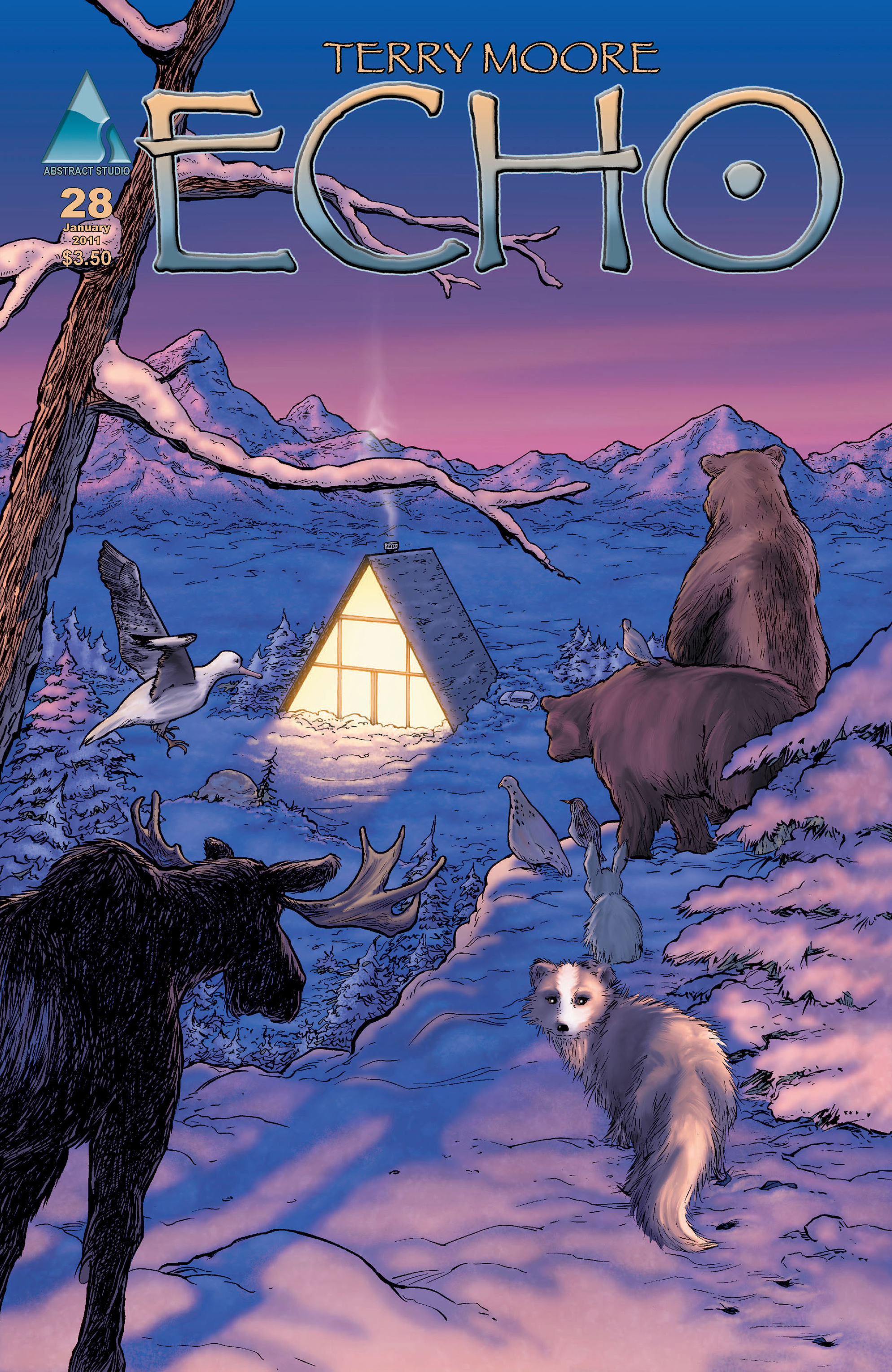 Read online Terry Moore's Echo comic -  Issue #28 - 1