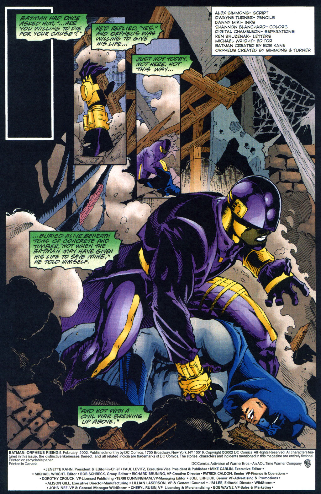 Read online Batman: Orpheus Rising comic -  Issue #5 - 3