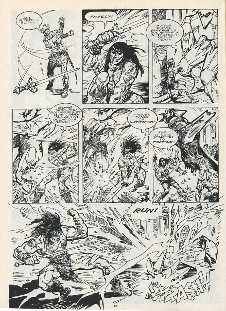 Read online The Savage Sword Of Conan comic -  Issue #217 - 40