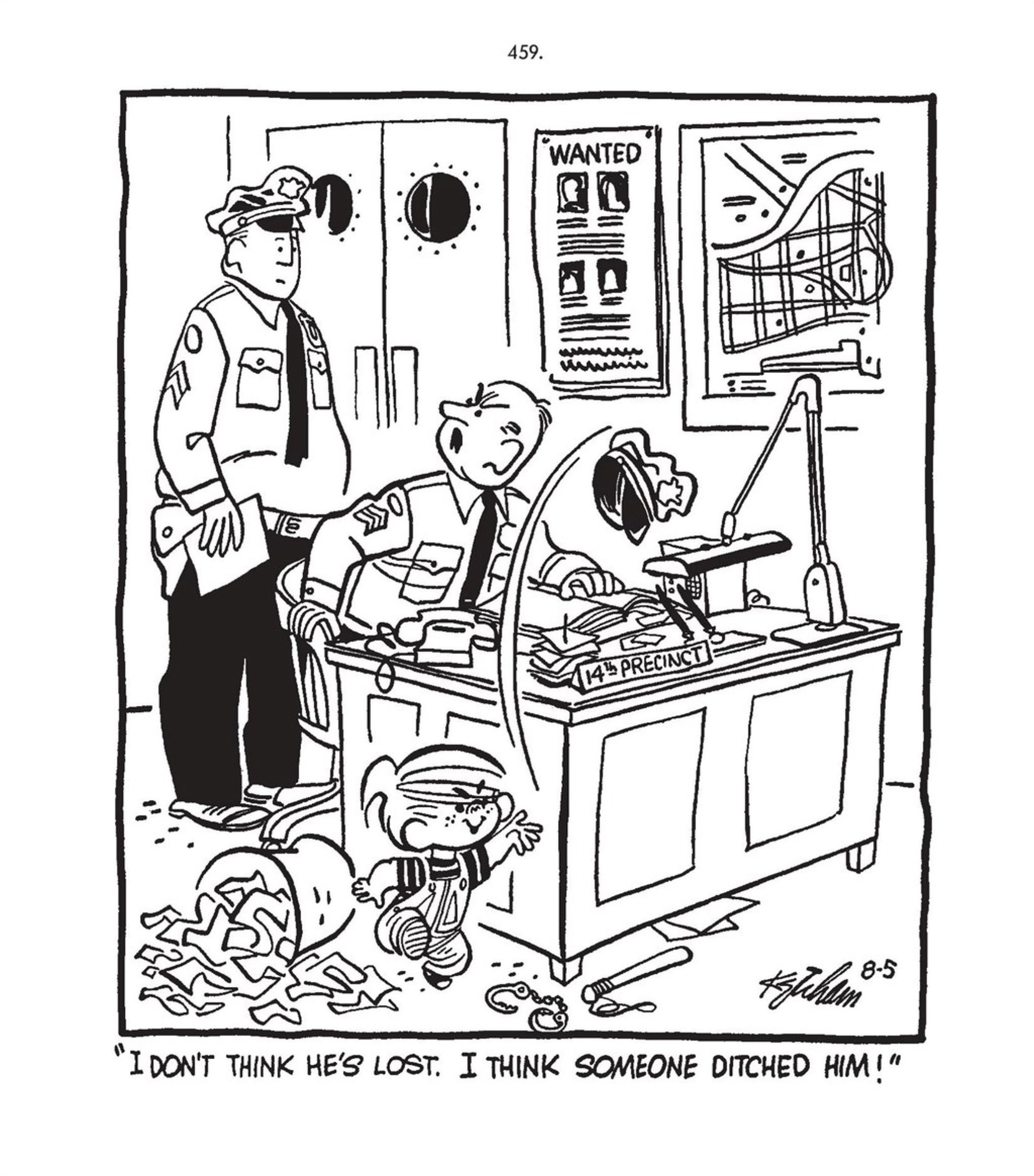 Read online Hank Ketcham's Complete Dennis the Menace comic -  Issue # TPB 1 (Part 5) - 85