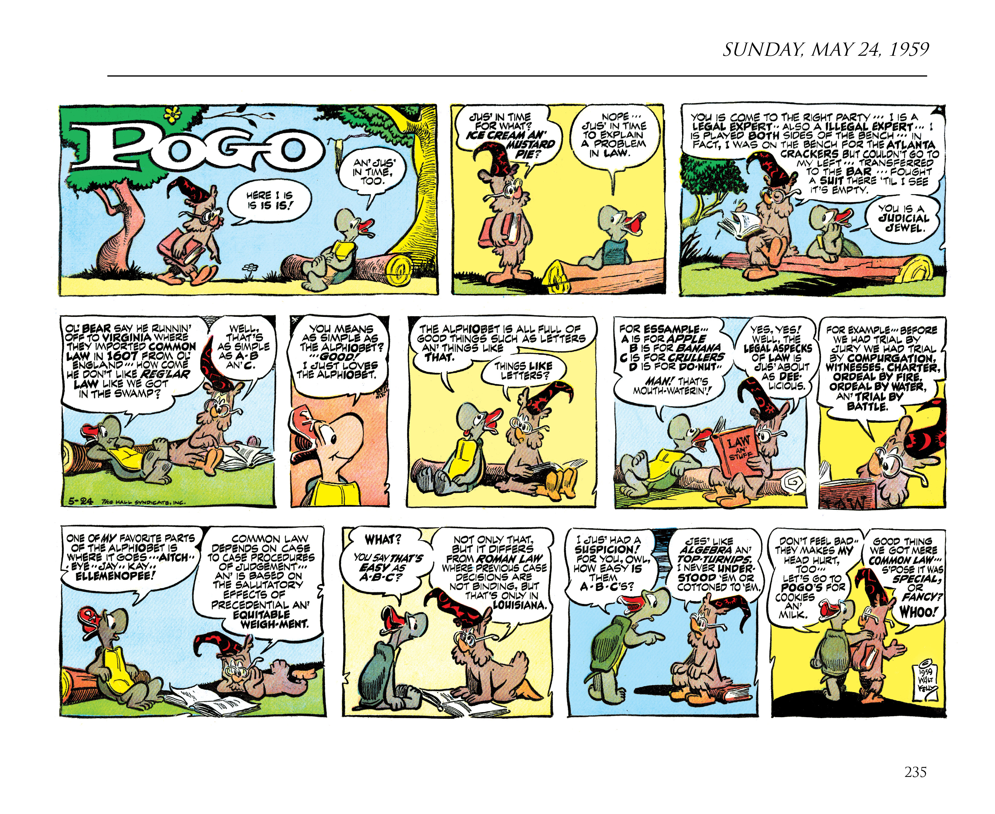 Read online Pogo by Walt Kelly: The Complete Syndicated Comic Strips comic -  Issue # TPB 6 (Part 3) - 45