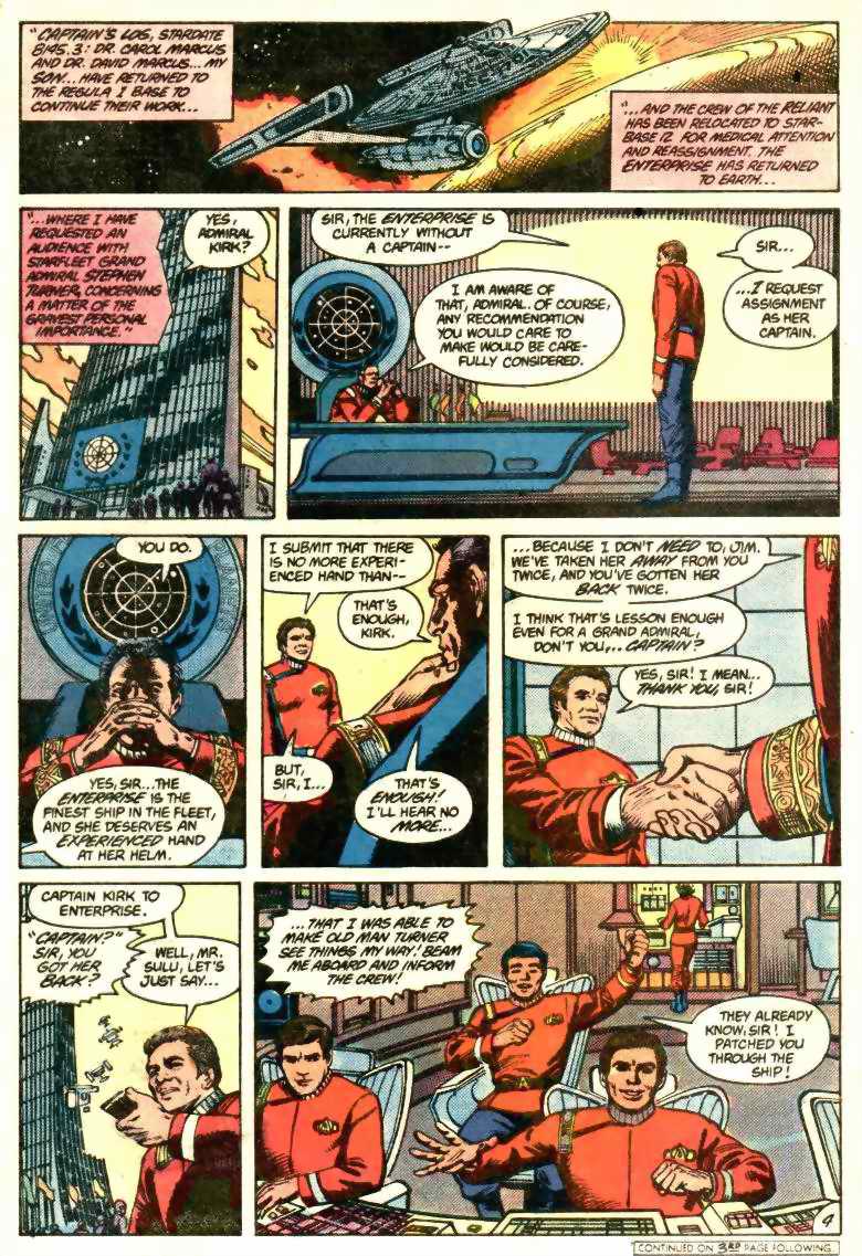 Read online Star Trek (1984) comic -  Issue #1 - 5