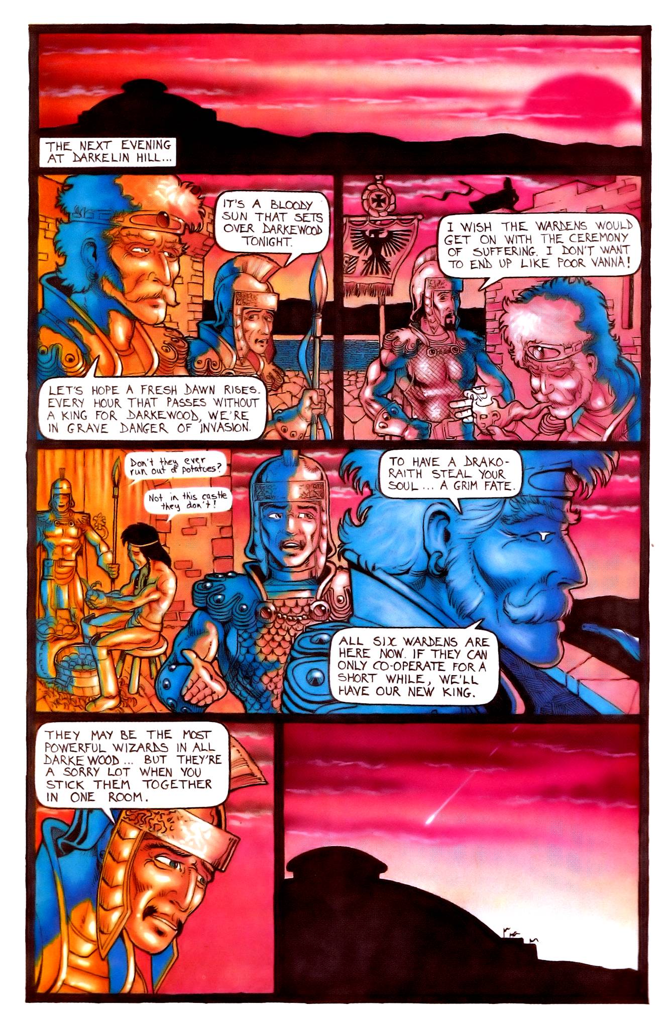 Read online Darkewood comic -  Issue #4 - 9