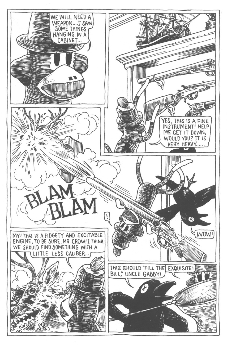 Read online Tony Millionaire's Sock Monkey (2000) comic -  Issue #1 - 8