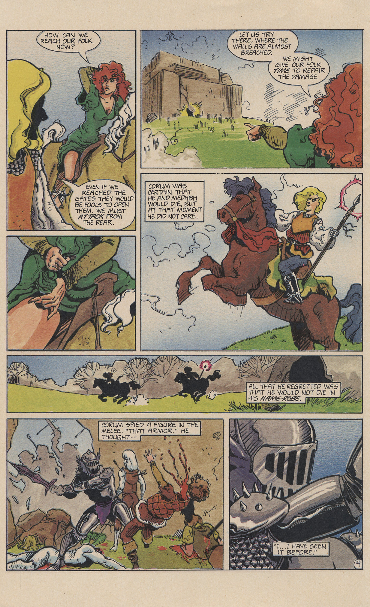 Read online Corum: The Bull and the Spear comic -  Issue #4 - 6