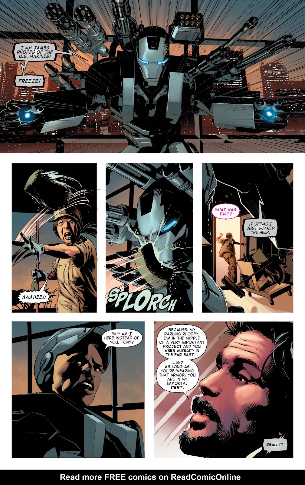 True Believers: Invincible Iron Man-The War Machines issue Full - Page 8