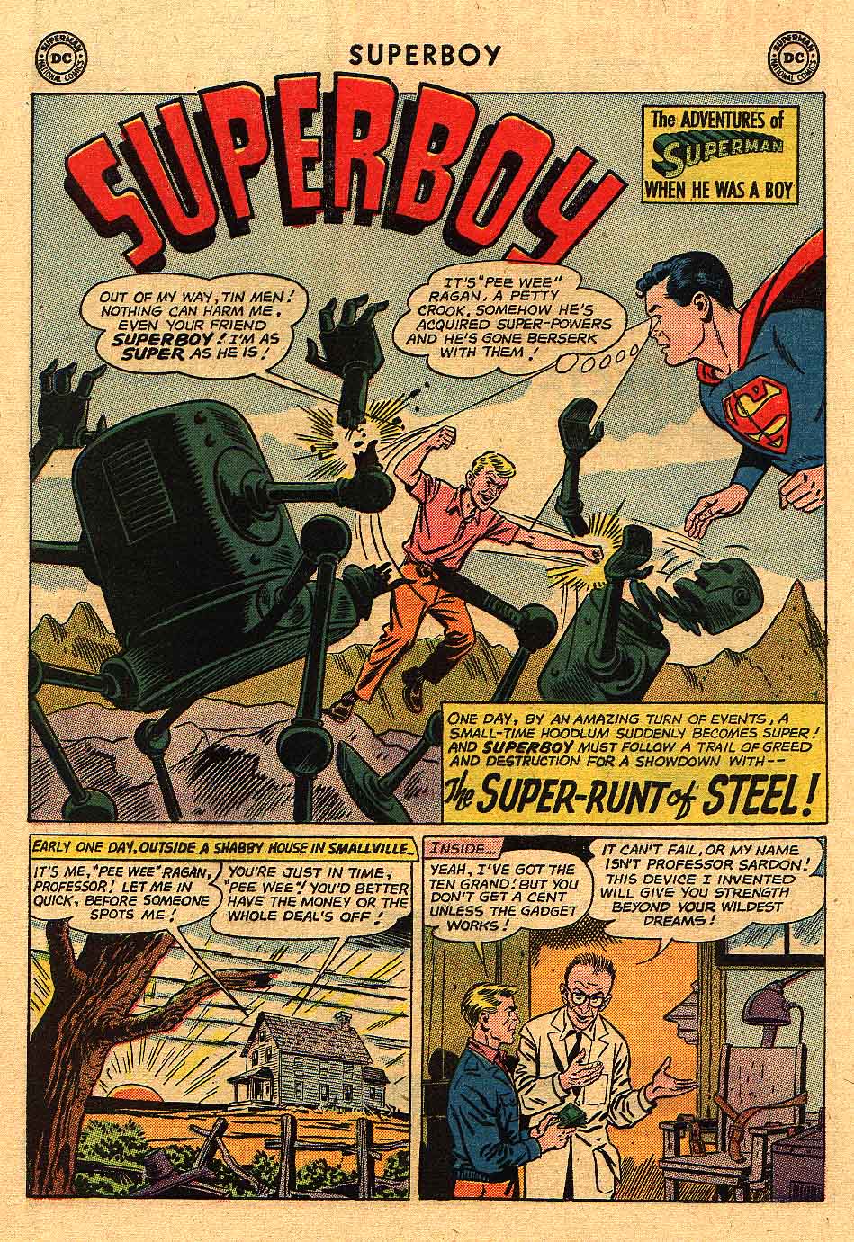 Read online Superboy (1949) comic -  Issue #110 - 18