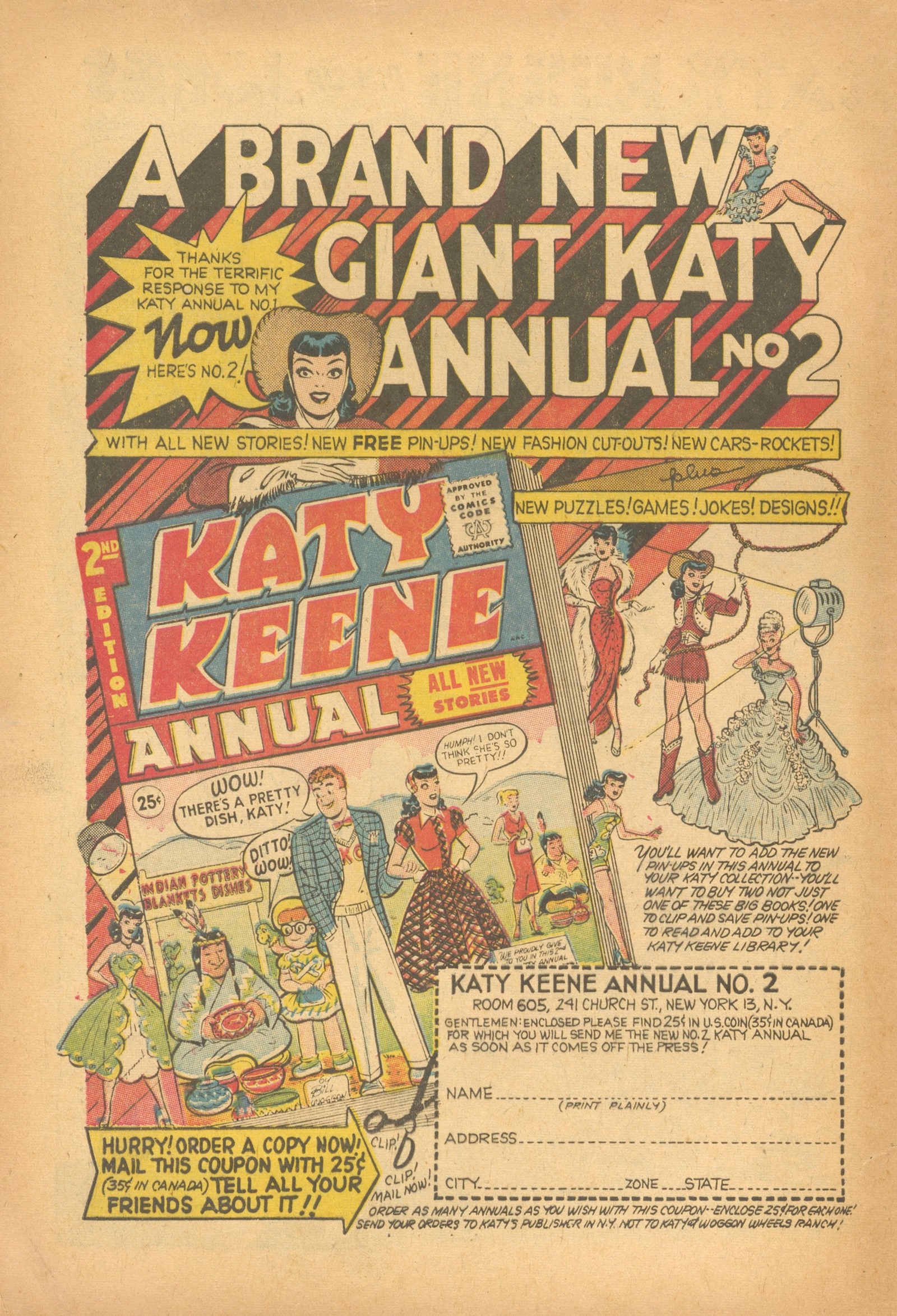 Read online Katy Keene Fashion Book comic -  Issue #1 - 33