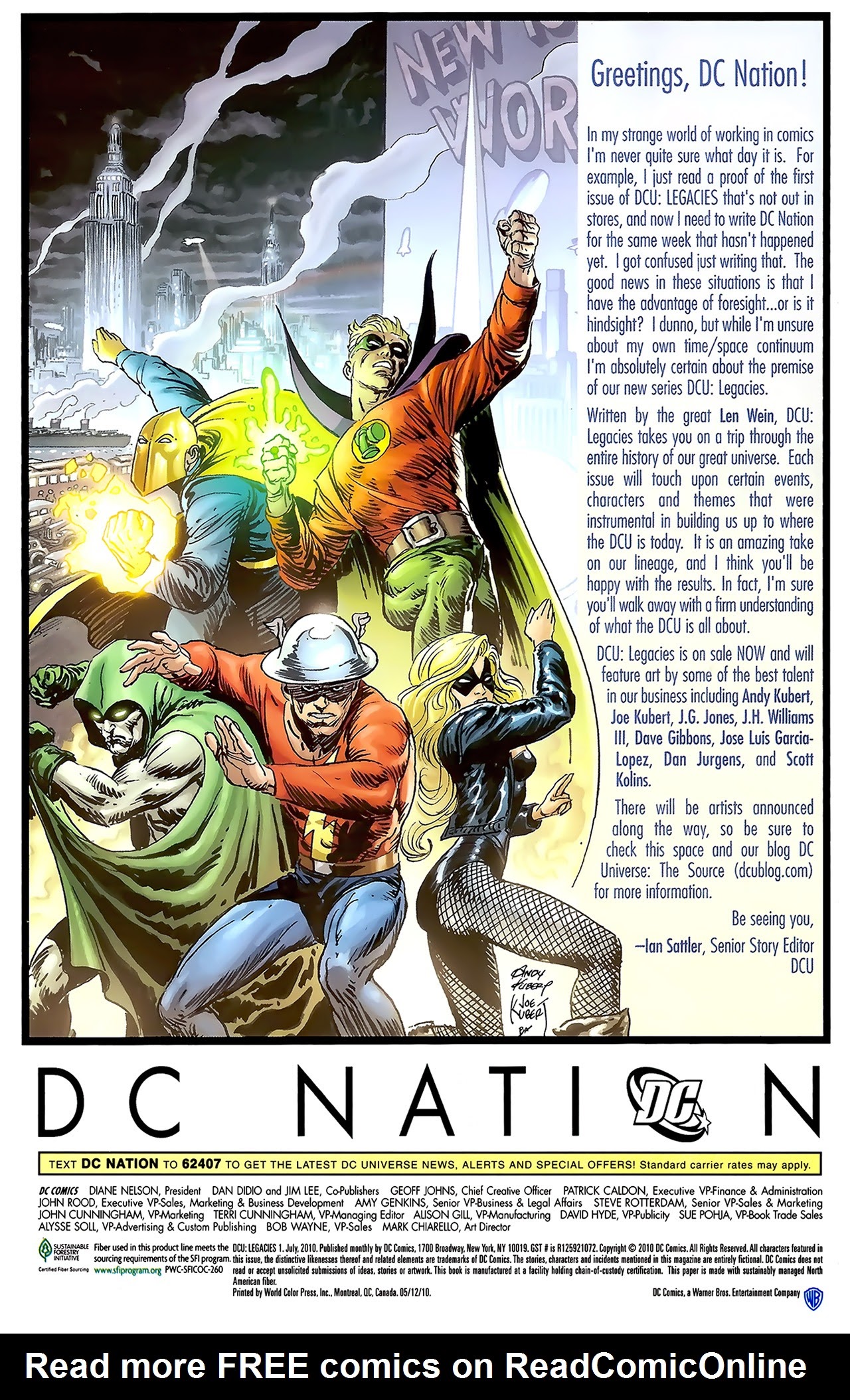 Read online DC Universe: Legacies comic -  Issue #1 - 32
