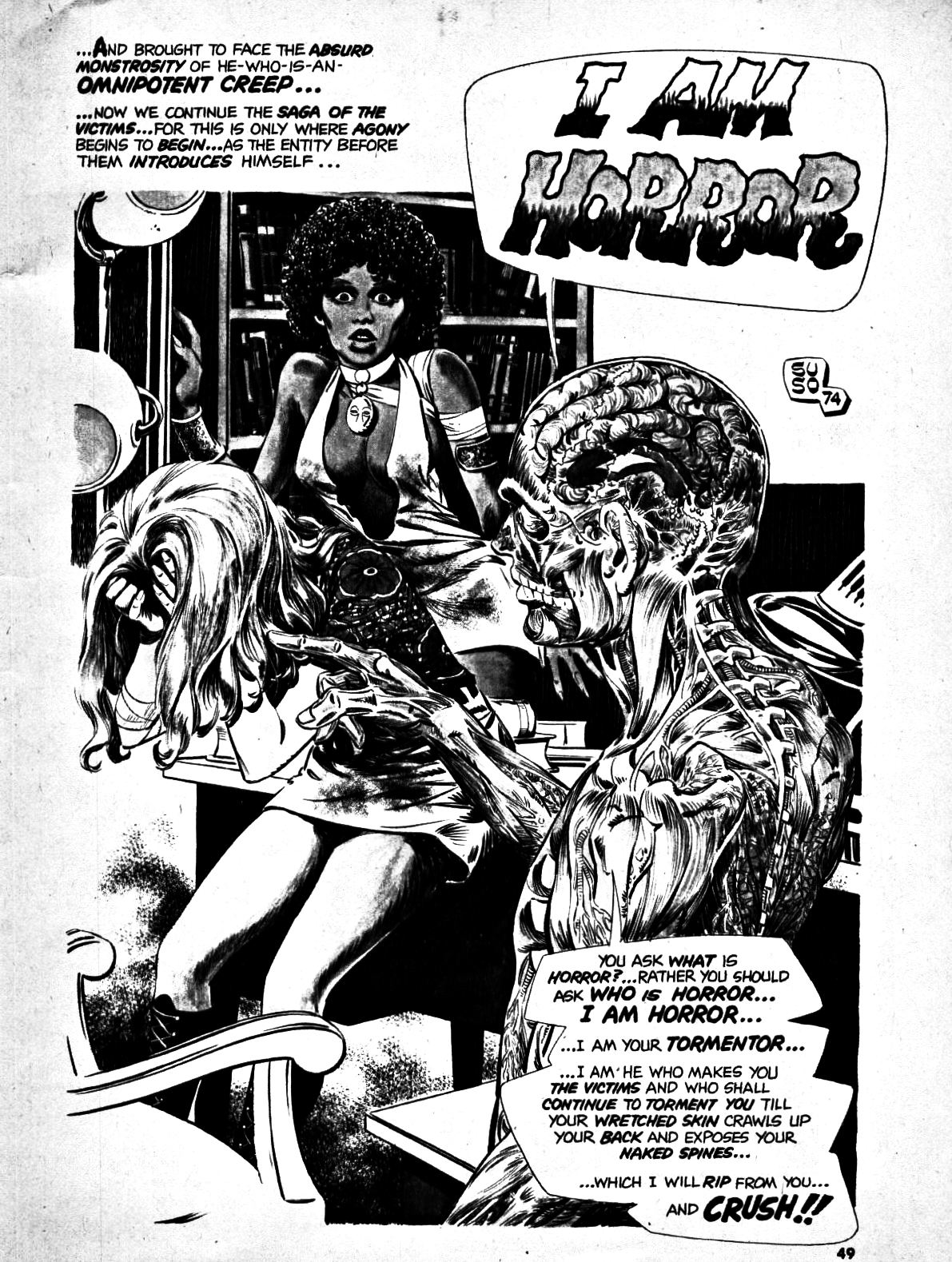 Read online Scream (1973) comic -  Issue #7 - 48