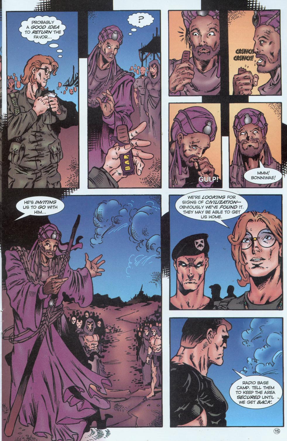 Read online Stargate comic -  Issue #1 - 17