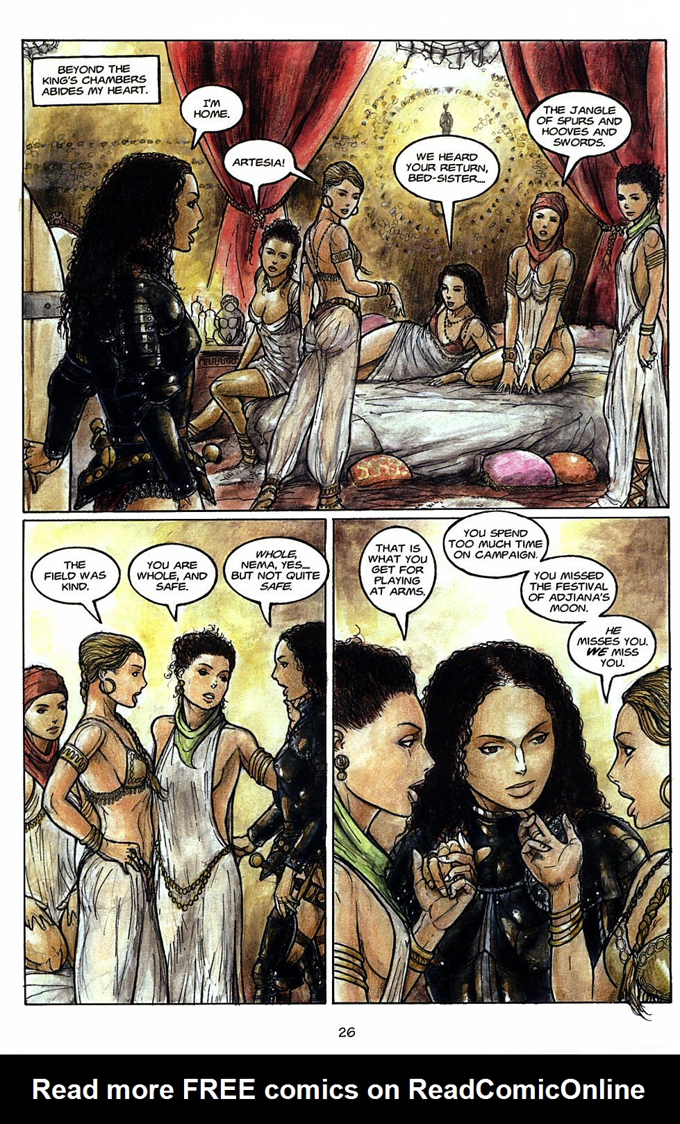 Read online Artesia comic -  Issue #1 - 25