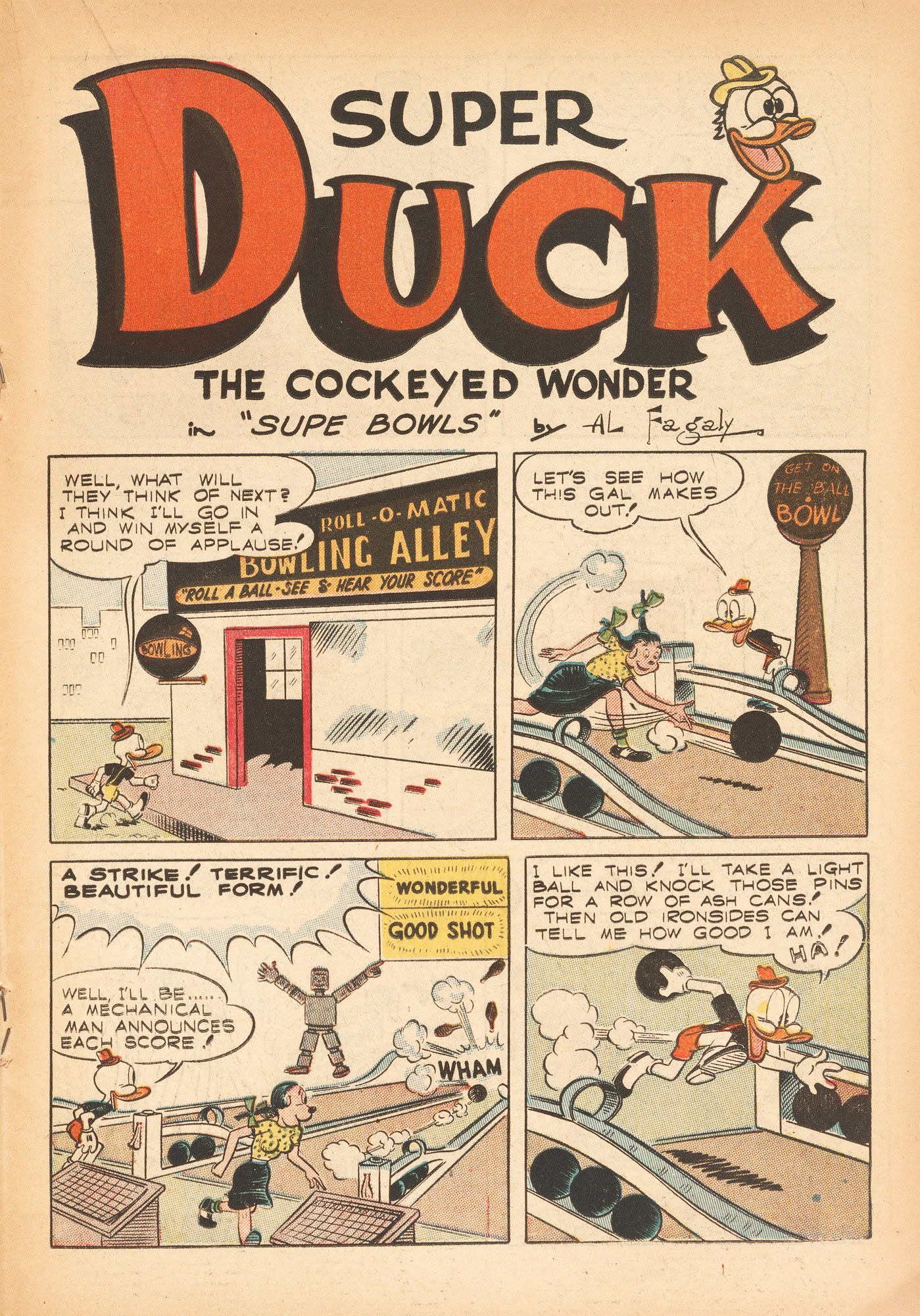 Read online Super Duck Comics comic -  Issue #26 - 27
