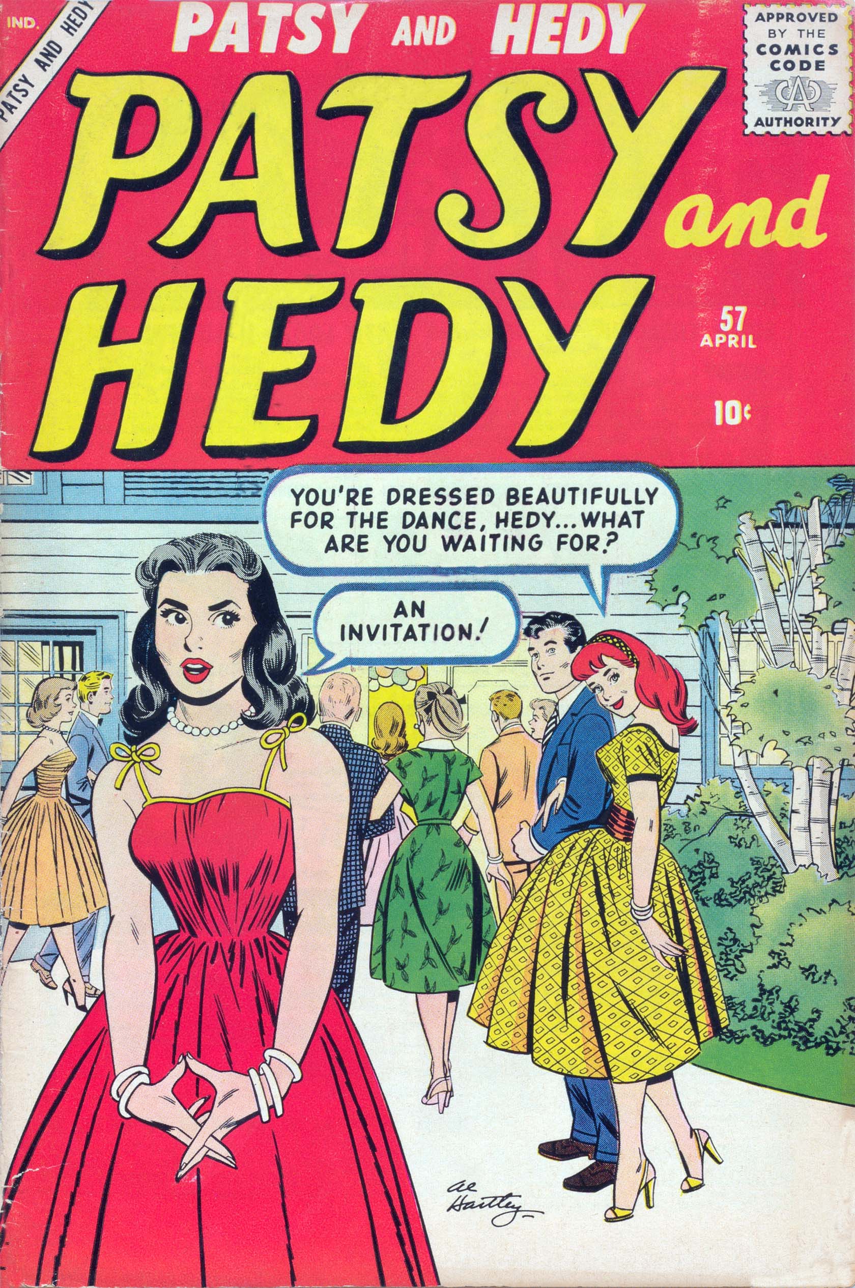 Read online Patsy and Hedy comic -  Issue #57 - 1