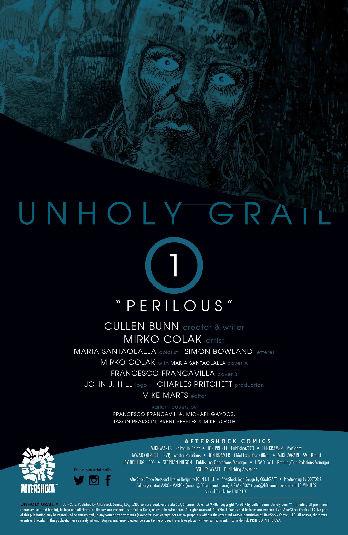 Read online Unholy Grail comic -  Issue #1 - 2