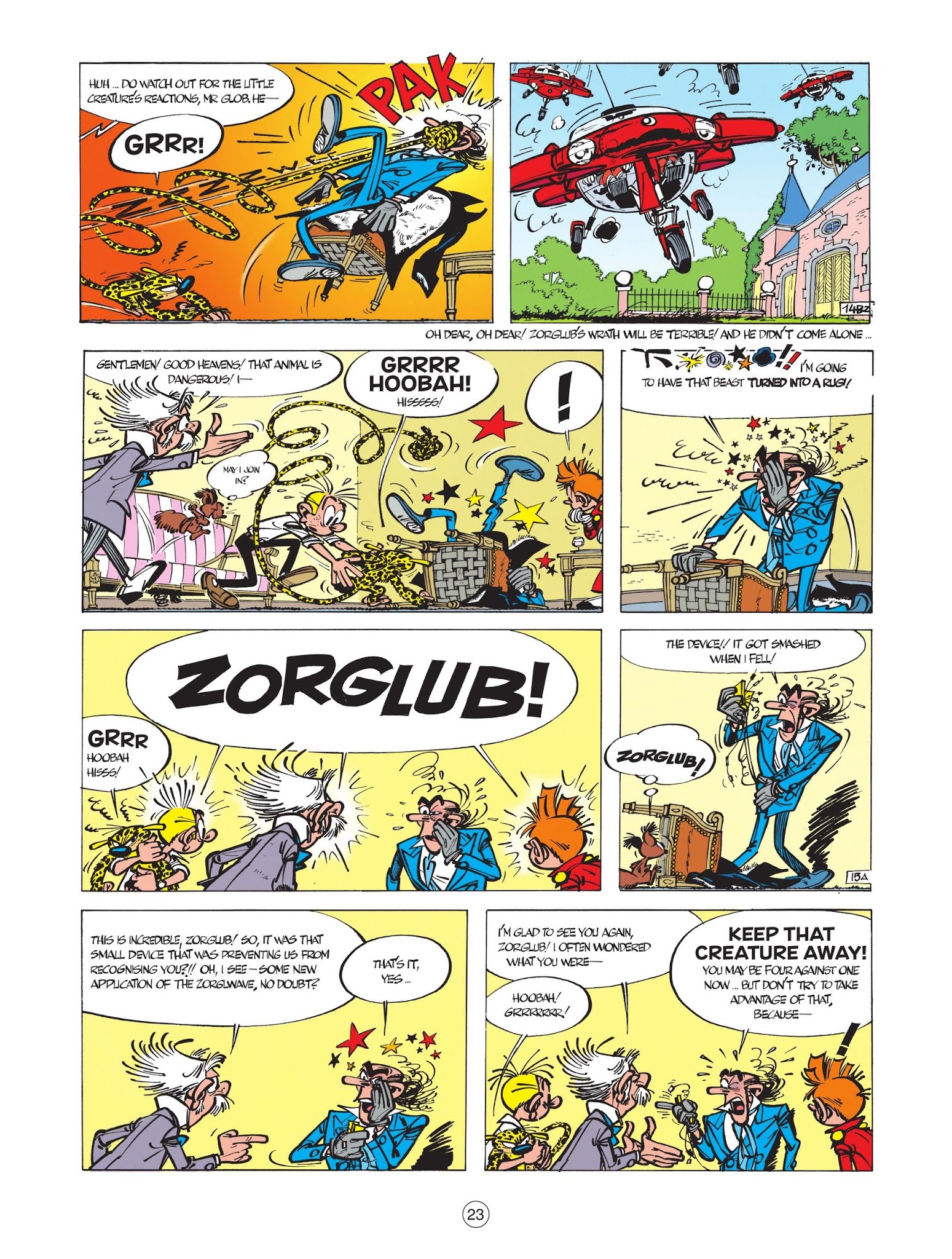 Read online Spirou & Fantasio (2009) comic -  Issue #15 - 25