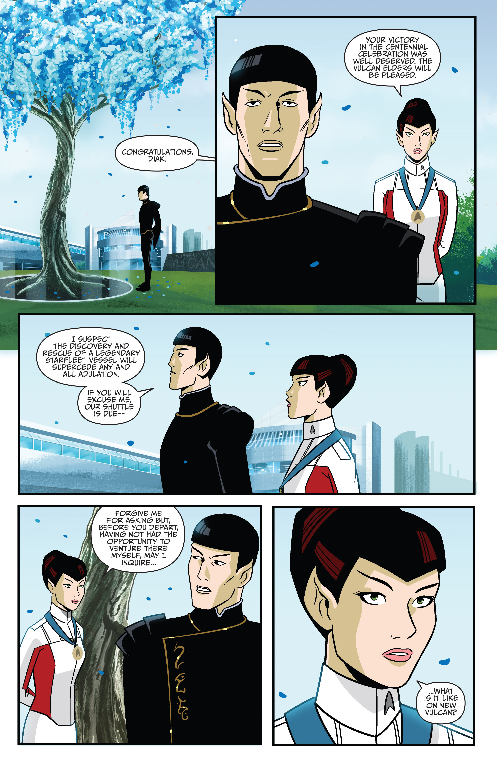 Read online Star Trek: Starfleet Academy (2015) comic -  Issue #5 - 16
