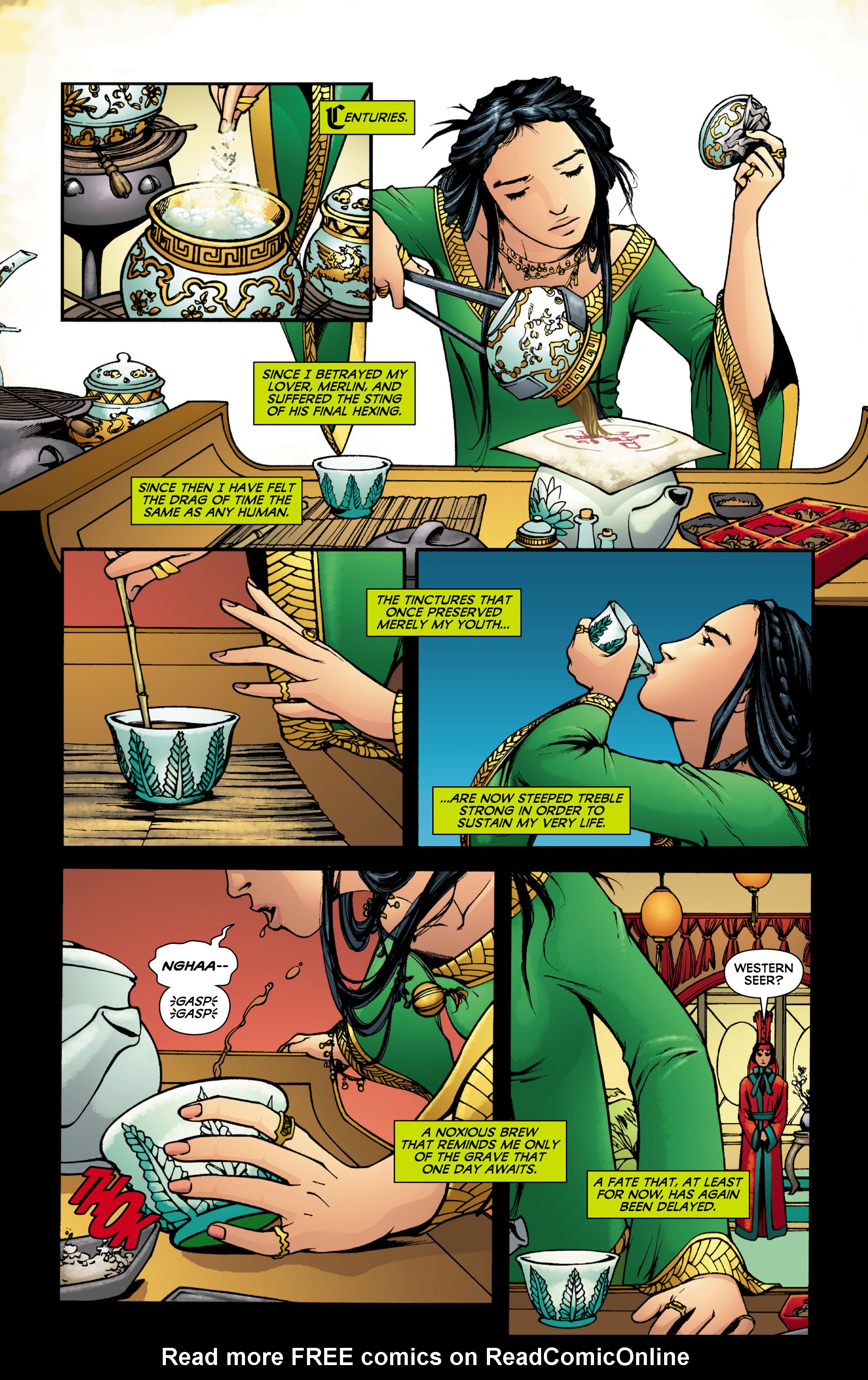 Read online Madame Xanadu comic -  Issue #3 - 4