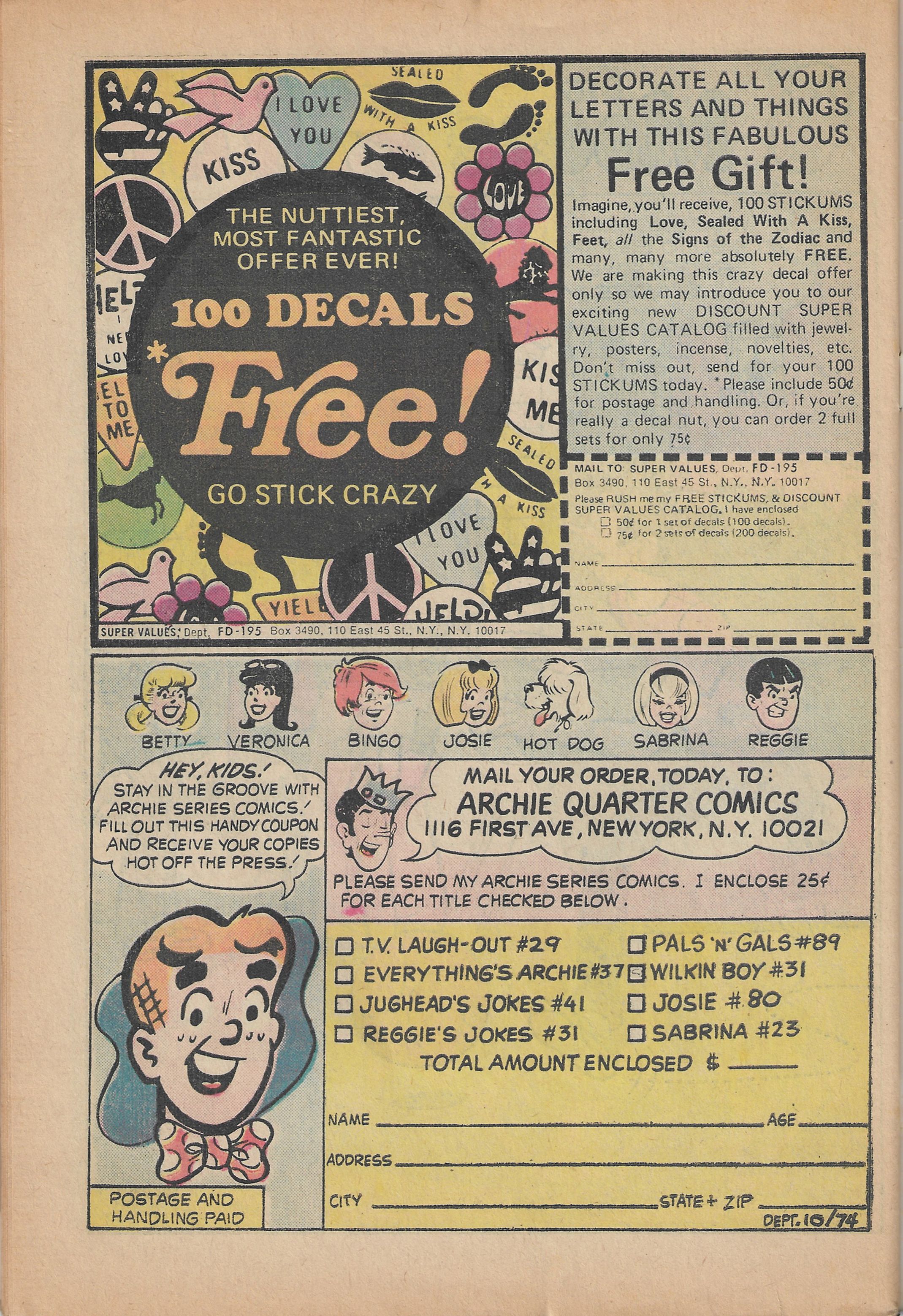 Read online Archie's Pals 'N' Gals (1952) comic -  Issue #89 - 34