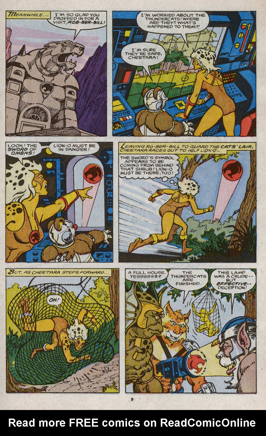 Read online ThunderCats (1985) comic -  Issue #13 - 15