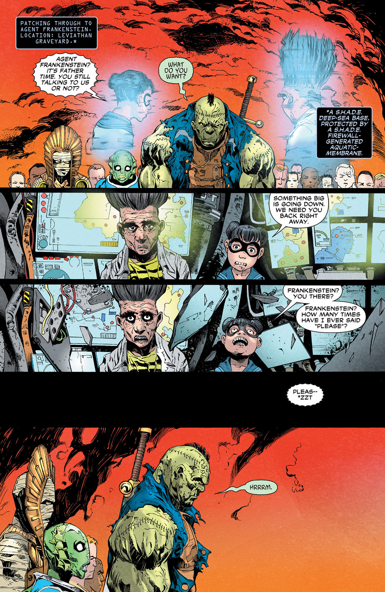 Read online Frankenstein, Agent of S.H.A.D.E. comic -  Issue #13 - 2