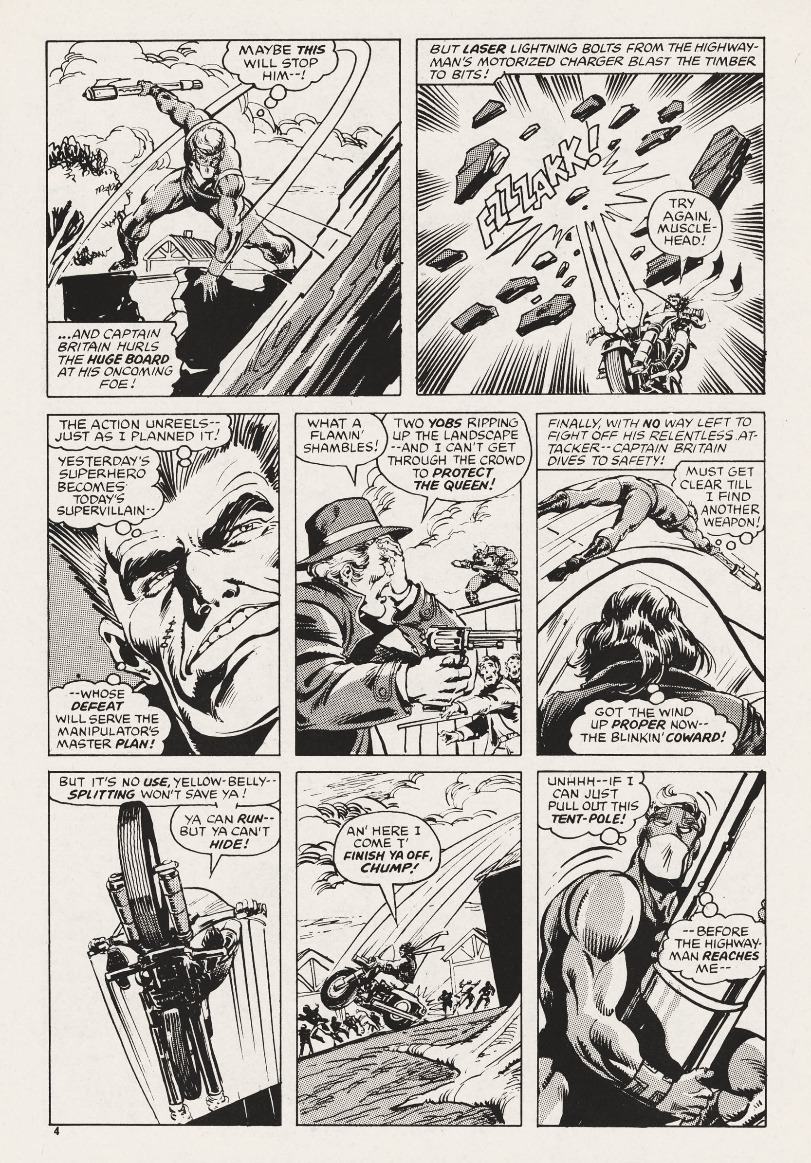 Read online Captain Britain (1976) comic -  Issue #39 - 4