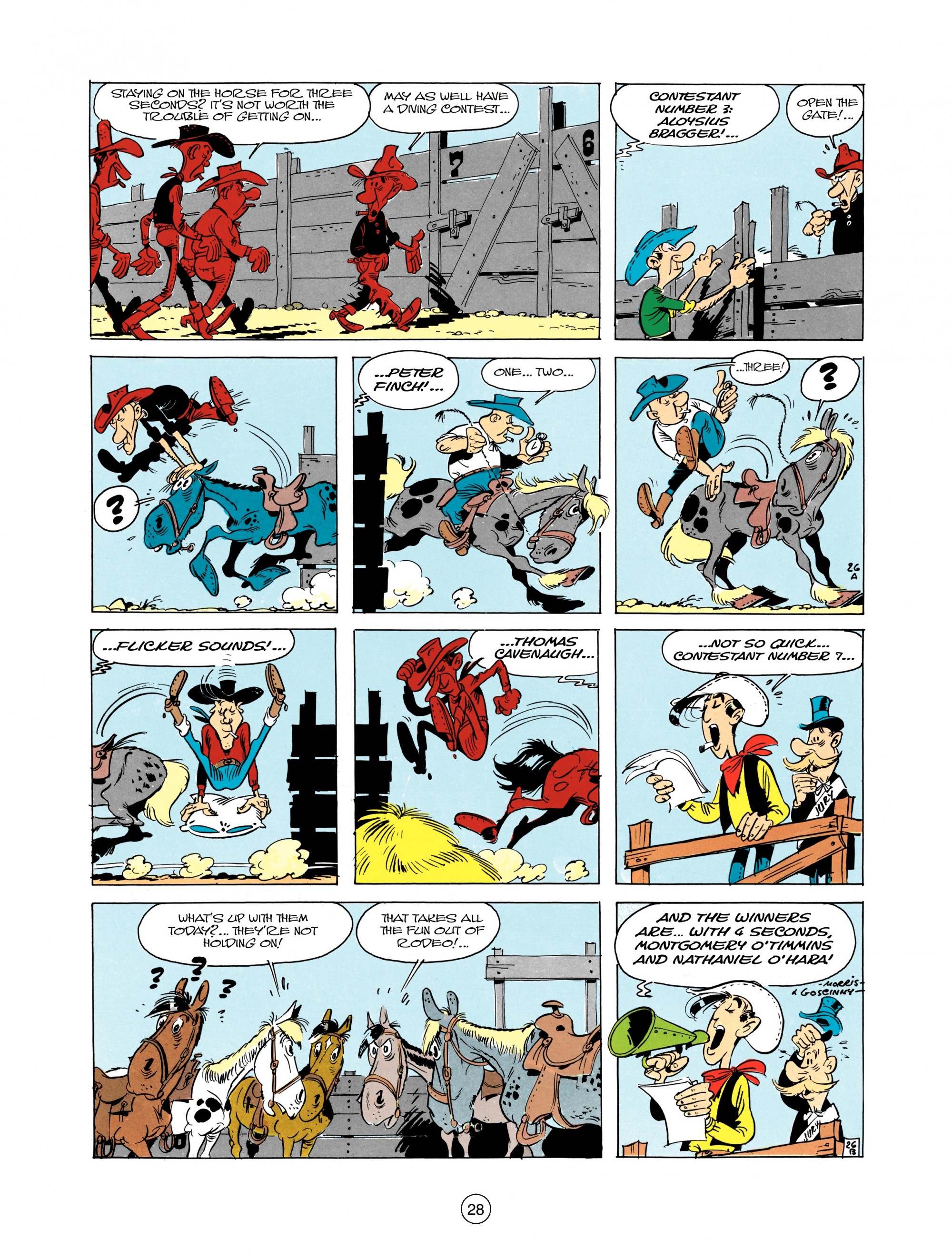 Read online A Lucky Luke Adventure comic -  Issue #12 - 28