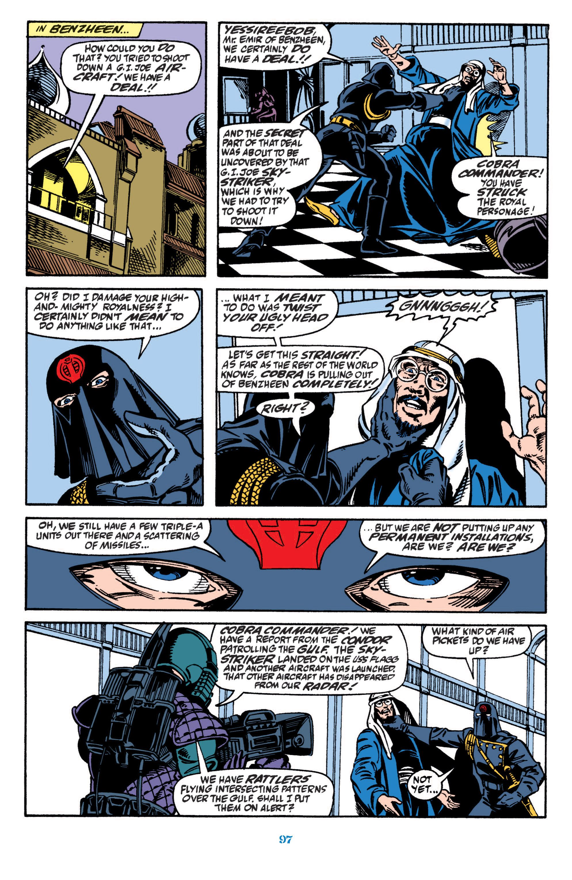 Read online Classic G.I. Joe comic -  Issue # TPB 12 (Part 1) - 97