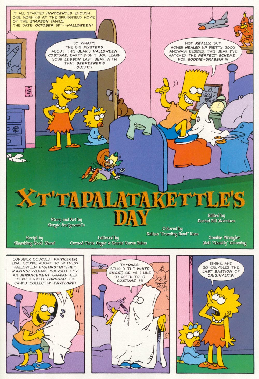 Read online Treehouse of Horror comic -  Issue #5 - 16