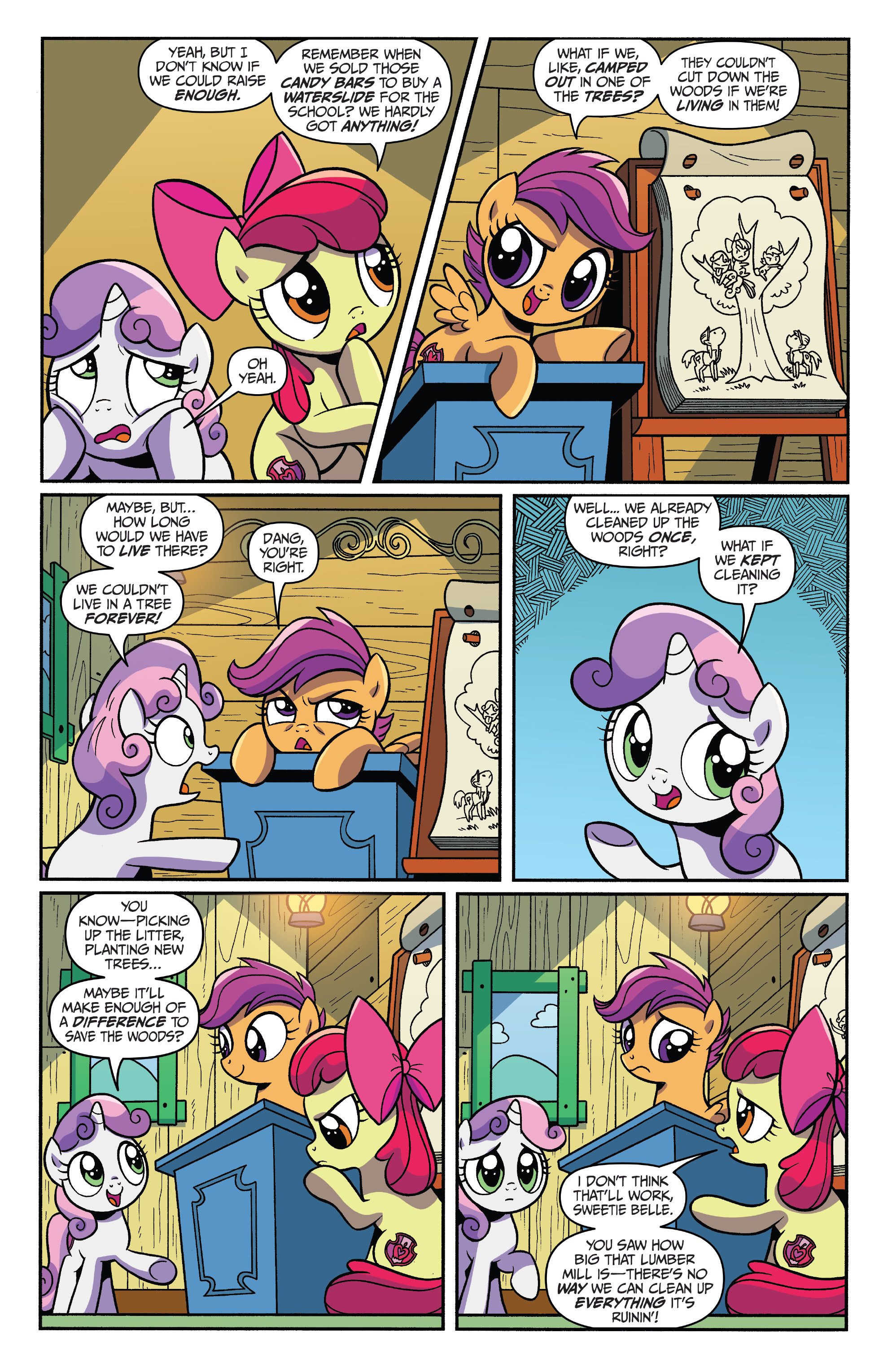 Read online My Little Pony: Spirit of the Forest comic -  Issue #3 - 4