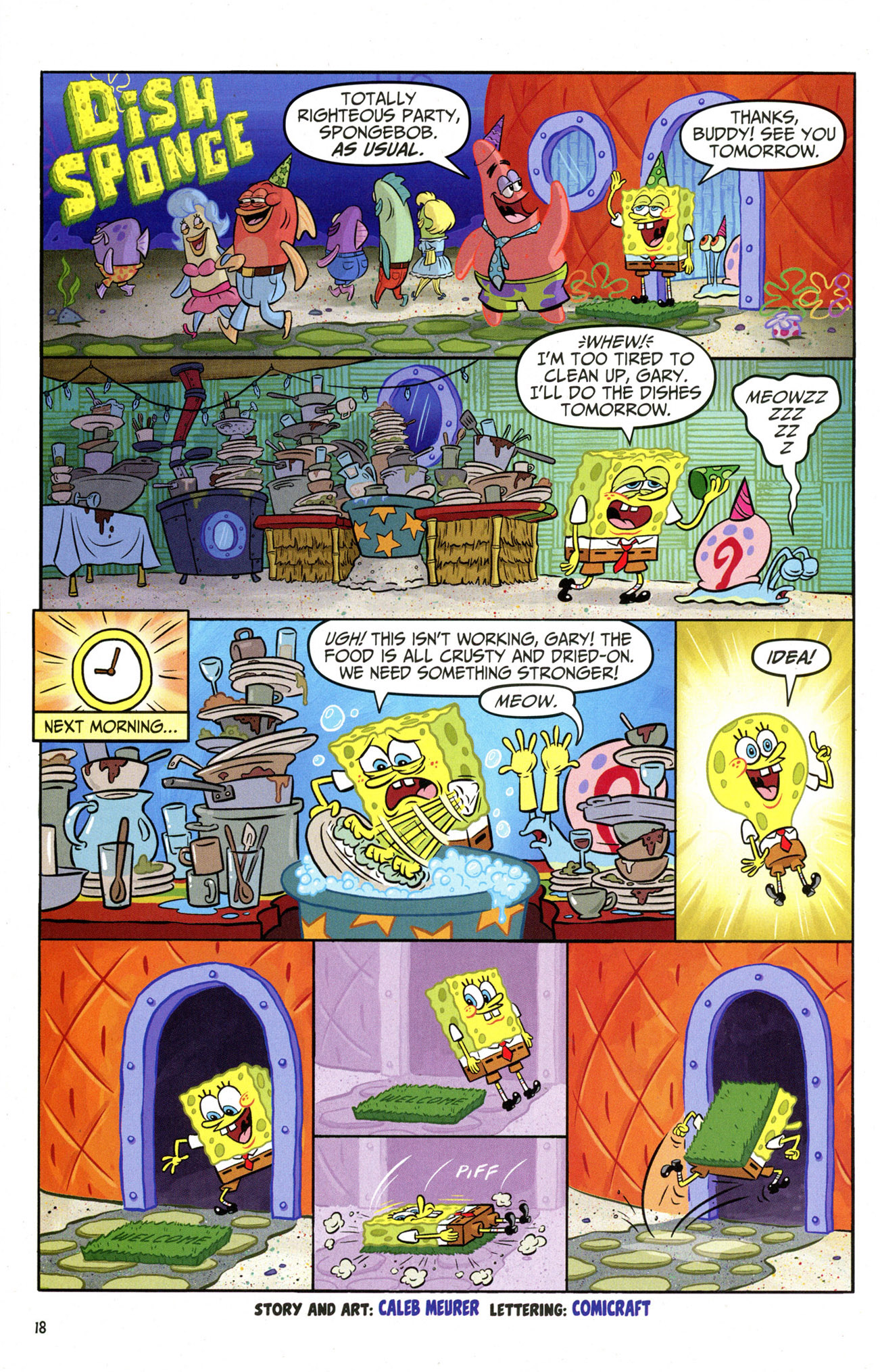 Read online SpongeBob Comics comic -  Issue #32 - 19