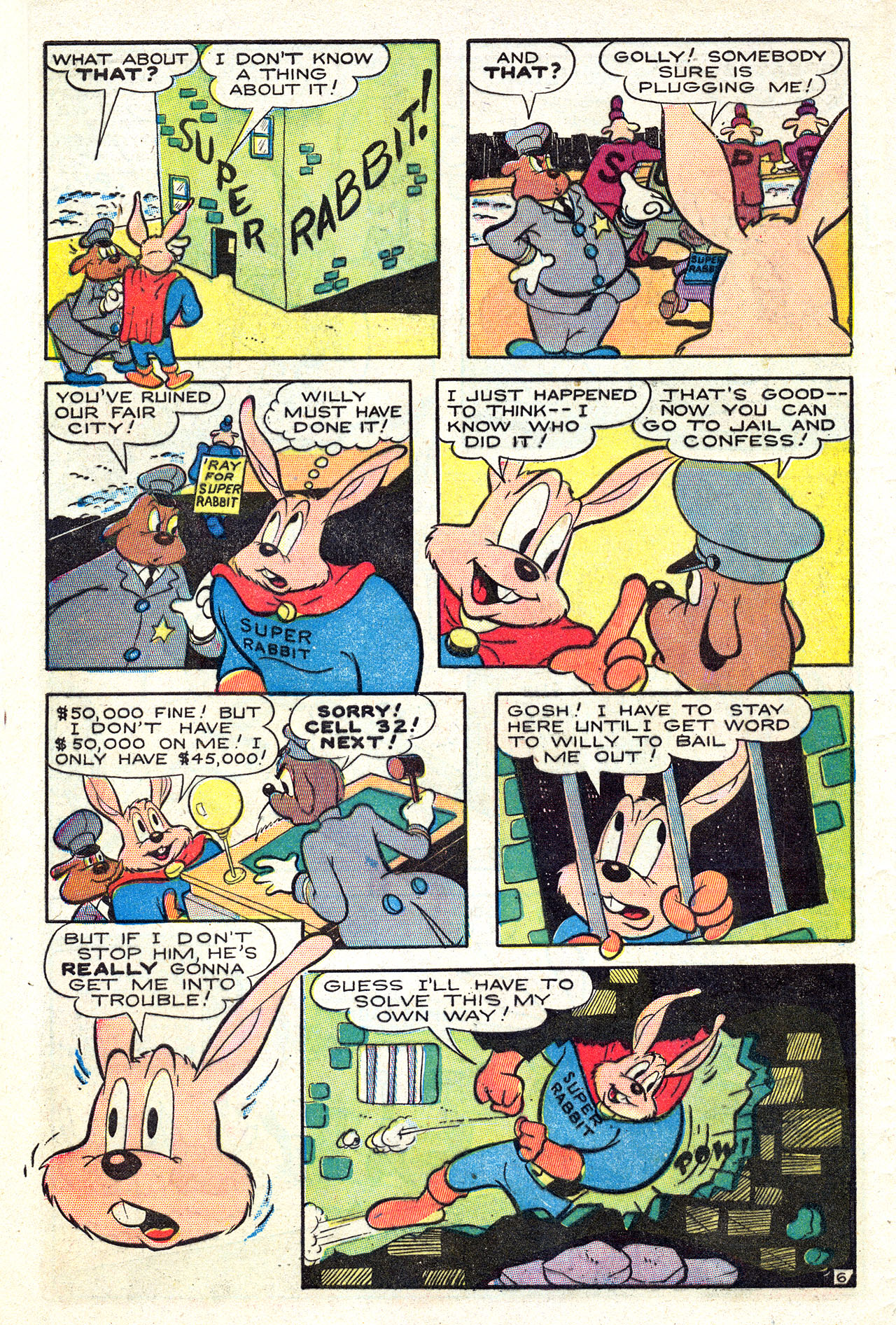 Read online Super Rabbit comic -  Issue #12 - 8