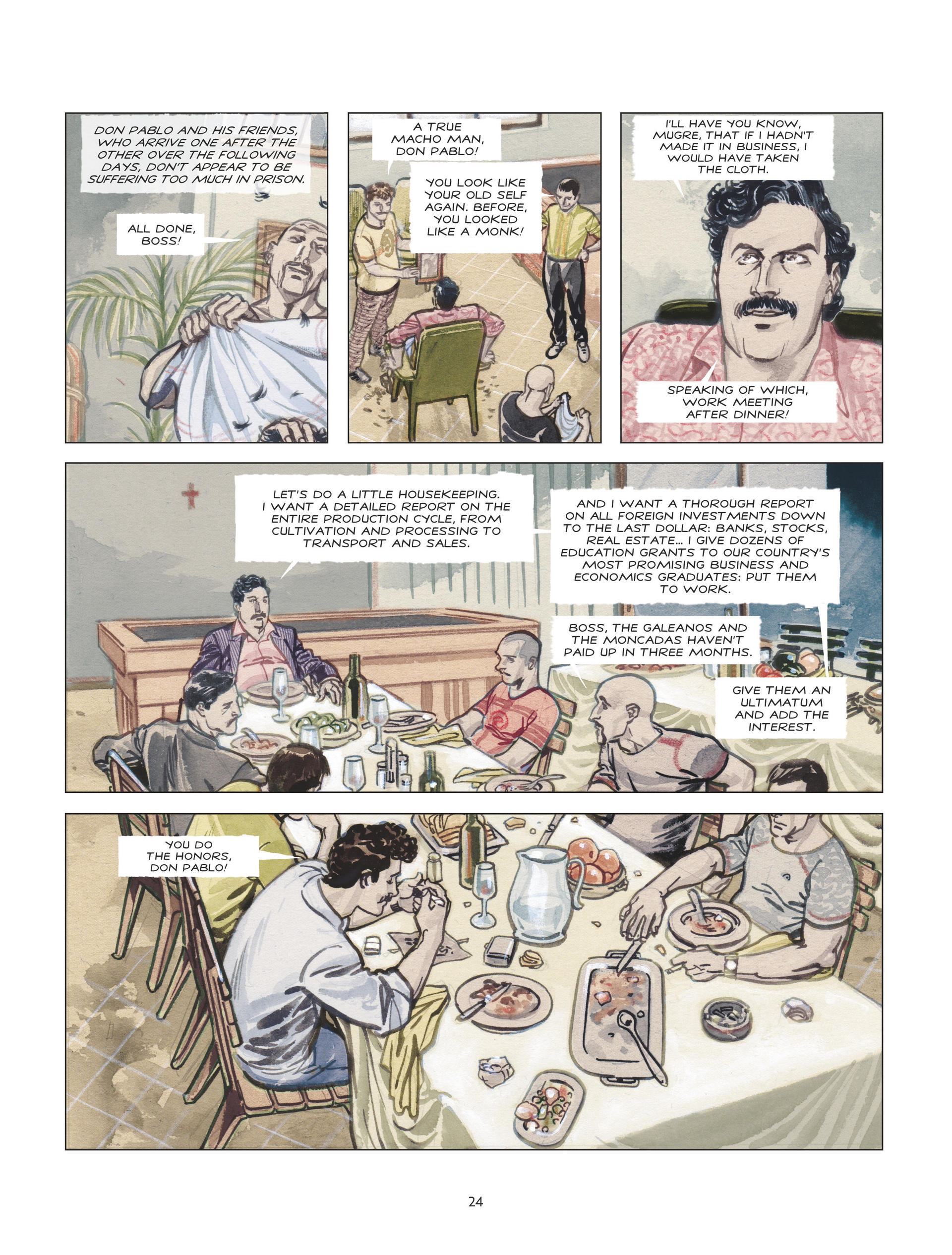 Read online Escobar - El Patrón comic -  Issue #1 - 22
