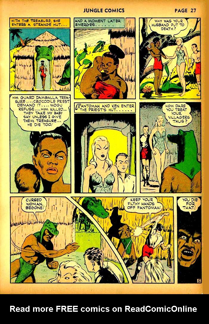 Read online Jungle Comics comic -  Issue #23 - 31