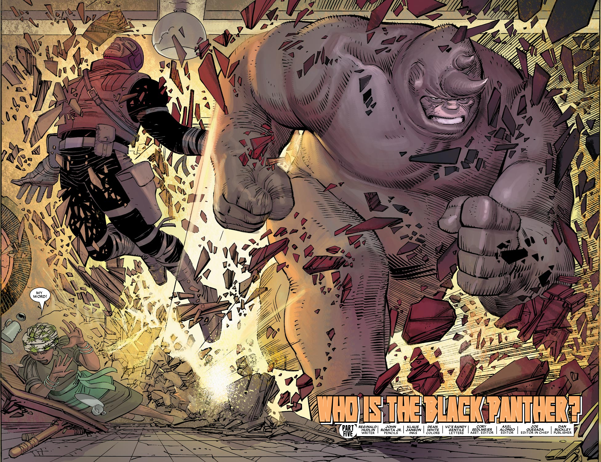 Read online Black Panther (2005) comic -  Issue #5 - 3